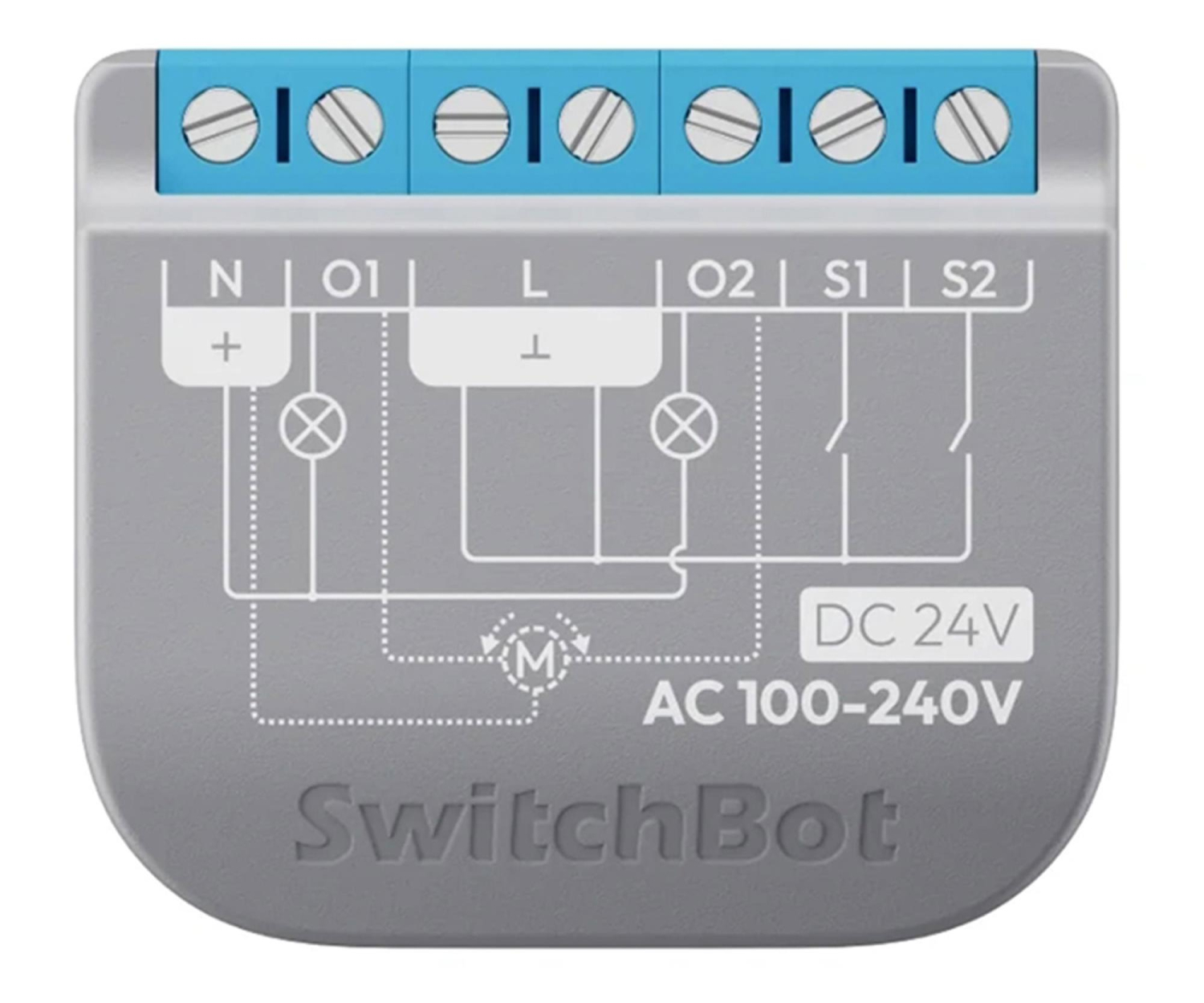 SwitchBot Inteligentny przełącznik dwukanałowy Relay Switch 2PM