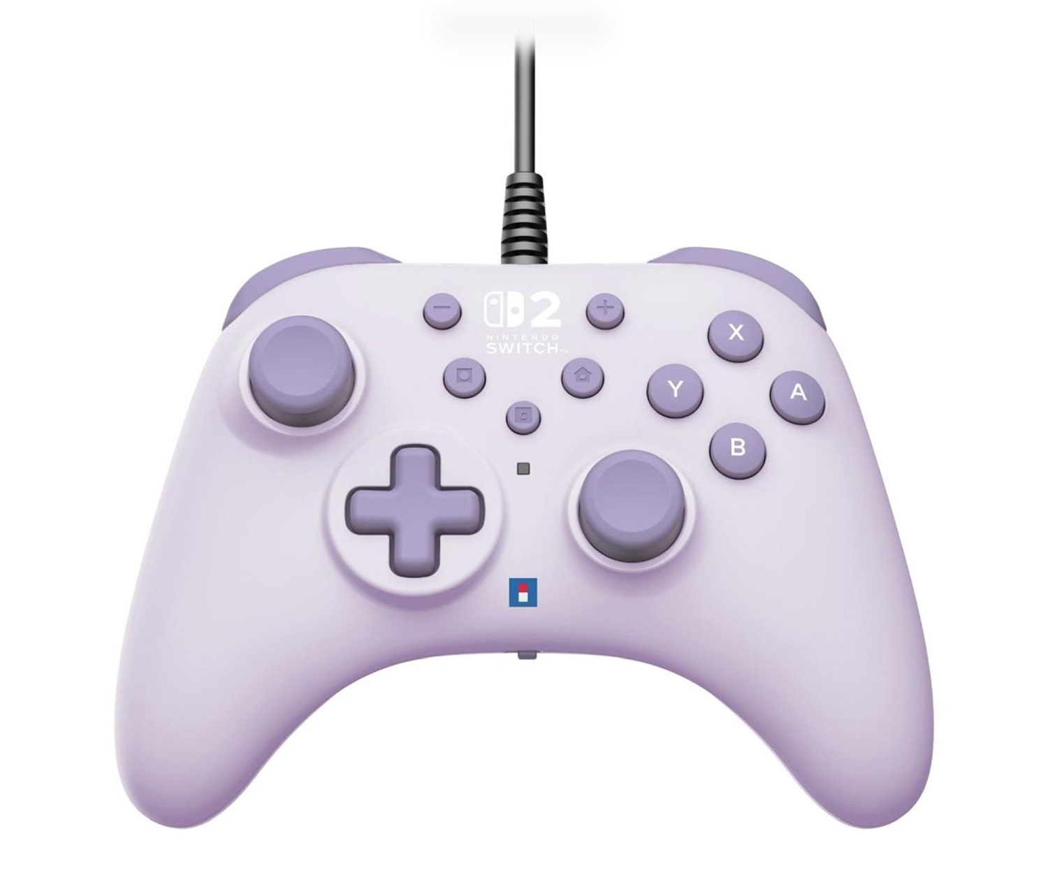 Hori HORIPAD Turbo Cozy Lavender do Nintendo Switch 2 Przewodowy
