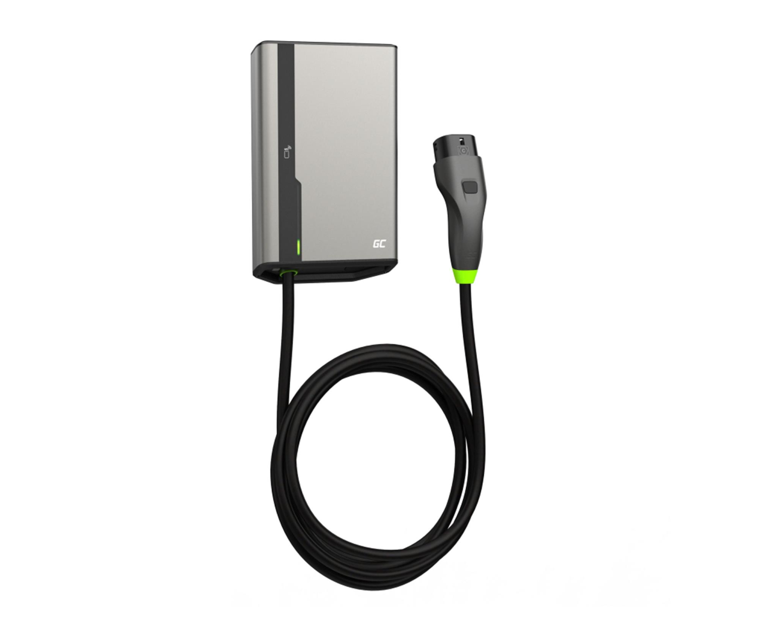 Green Cell HabuDen 11kW 22kW 32A 7,5m NFC Kabel Typ 2