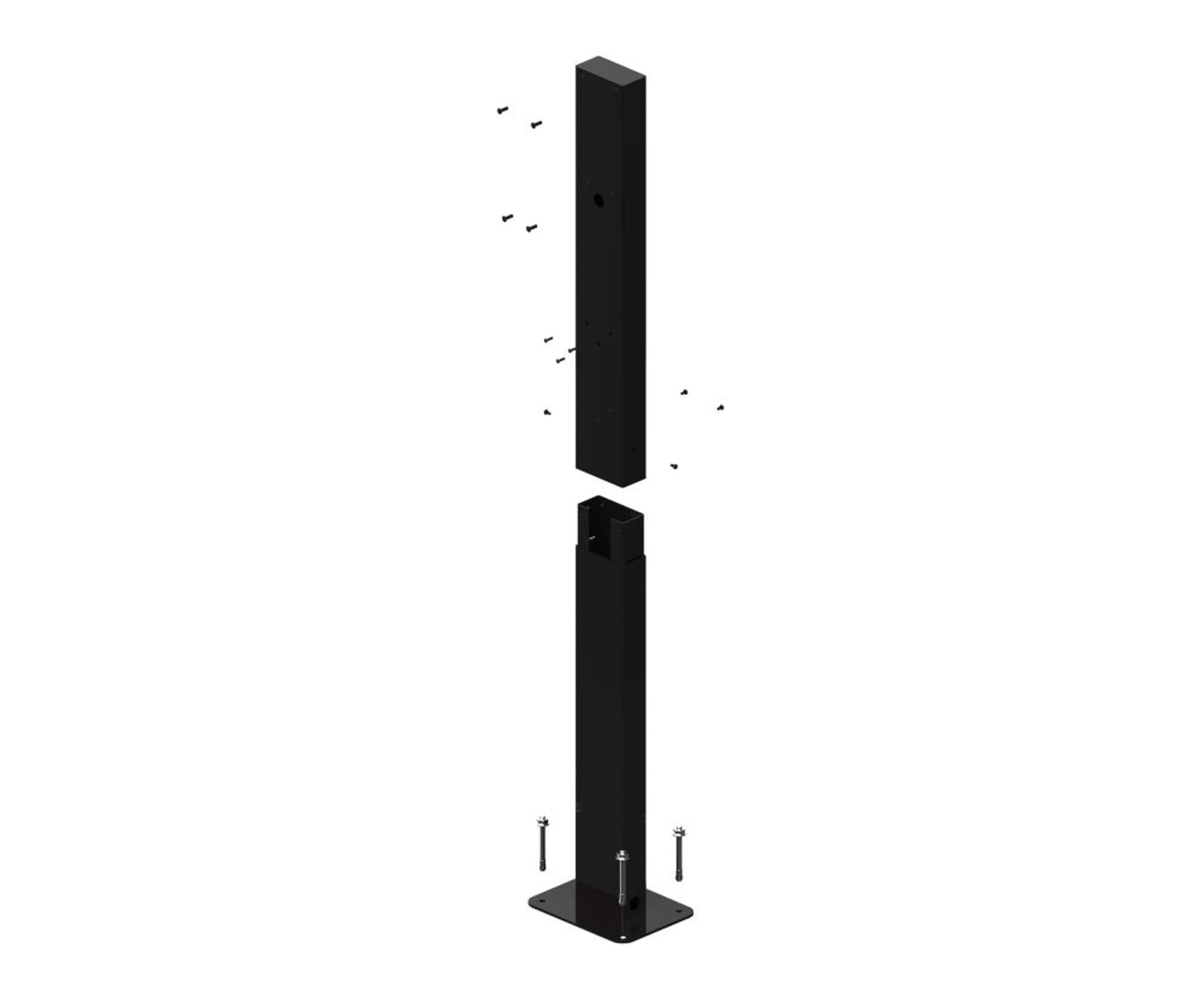Green Cell HabuDen Post Słupek montażowy do stacji ładowania HabuDen