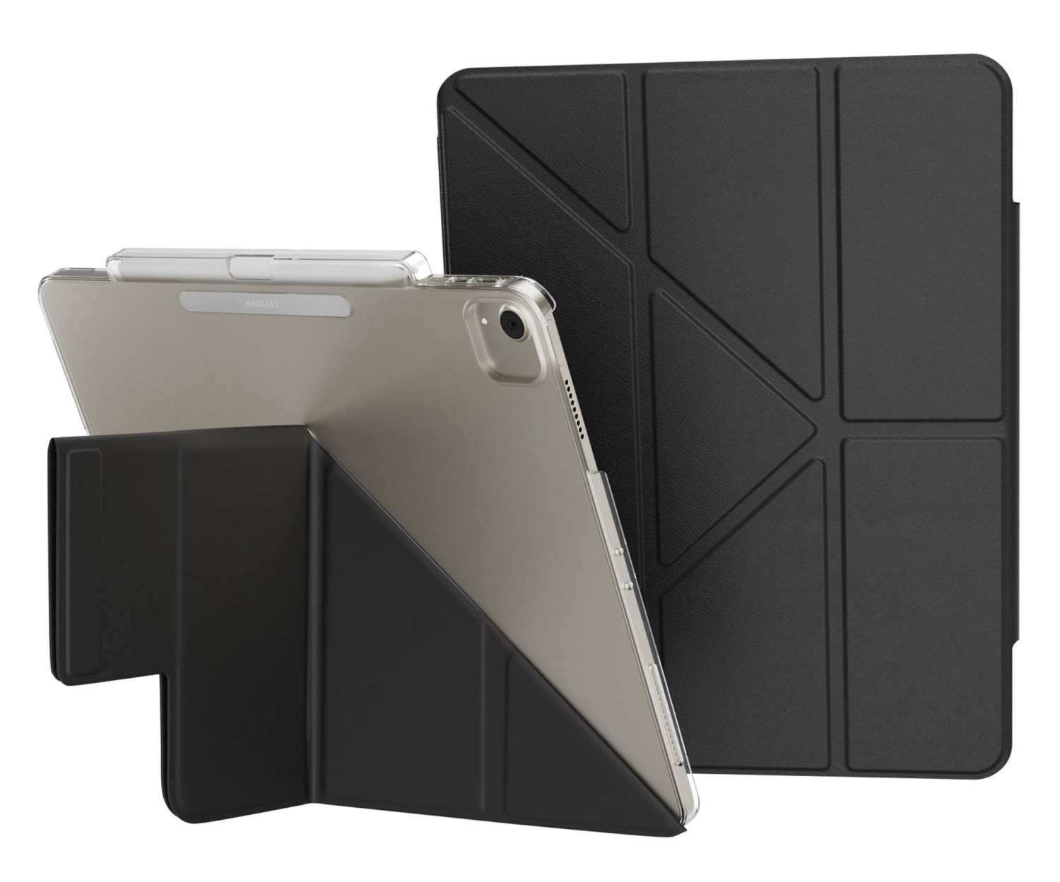 MAGEASY Facet with Pencil Holder do iPad Pro 12.9"/ iPad Air 13"(Bla