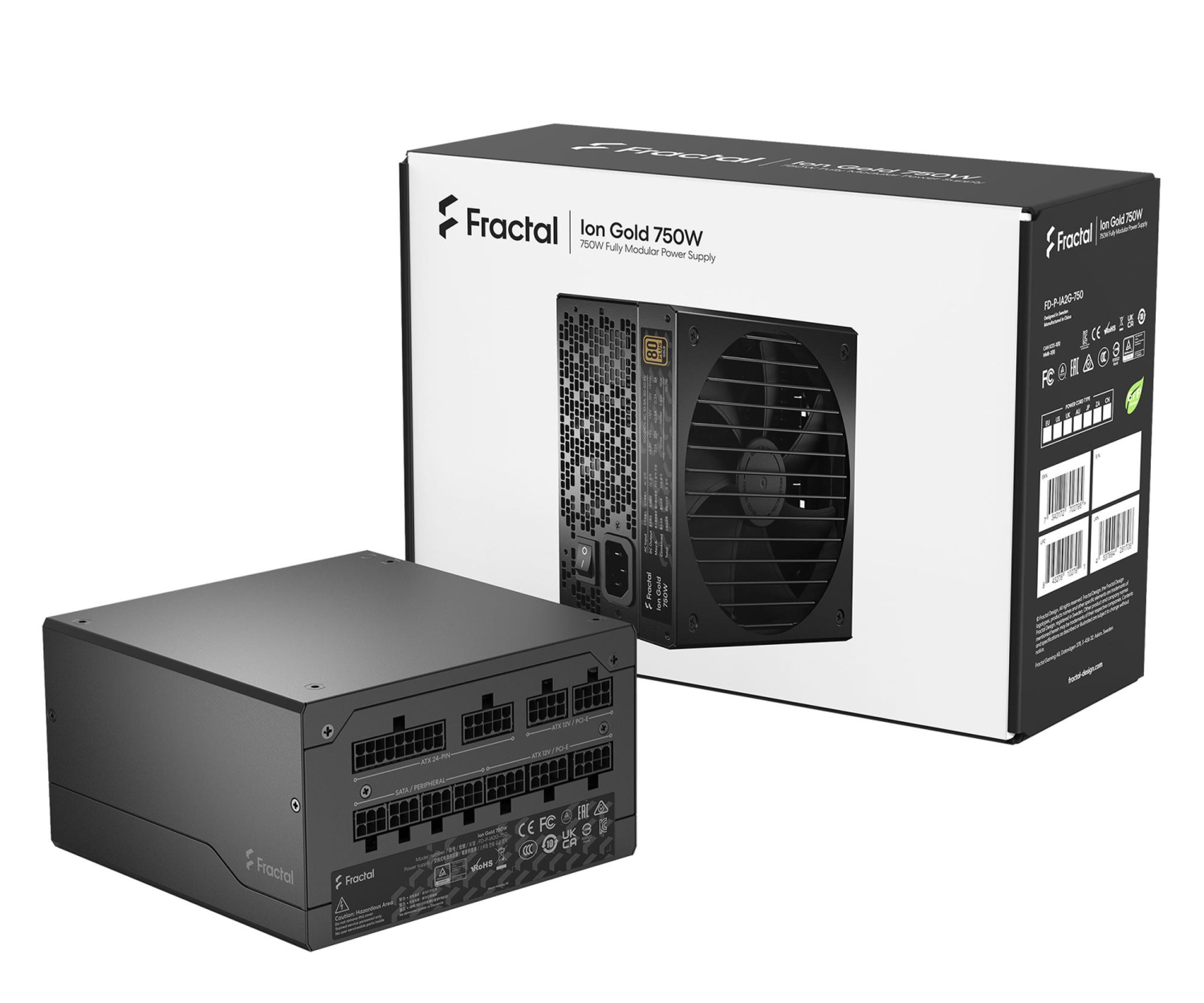 Fractal Design Zasilacz Ion 3 GOLD 750W 80+ GOLD Black