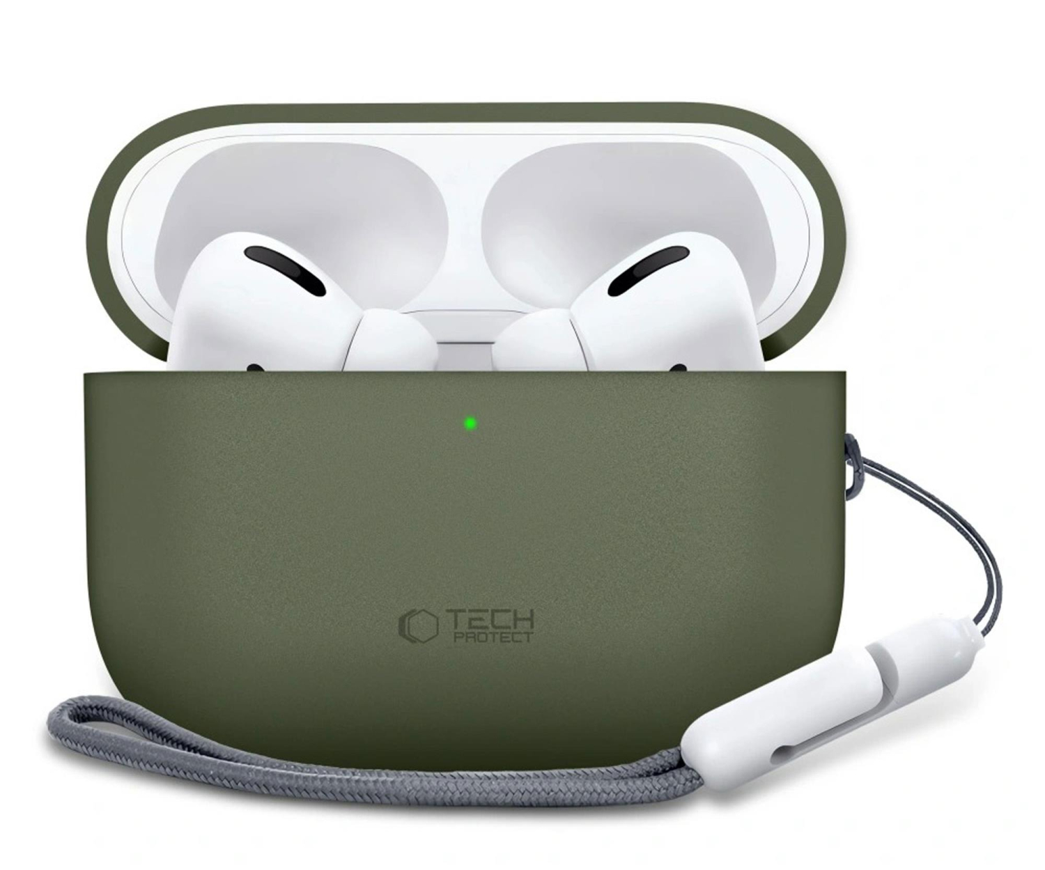Tech-Protect Silicone Do Apple Airpods Pro 3 Olive Green