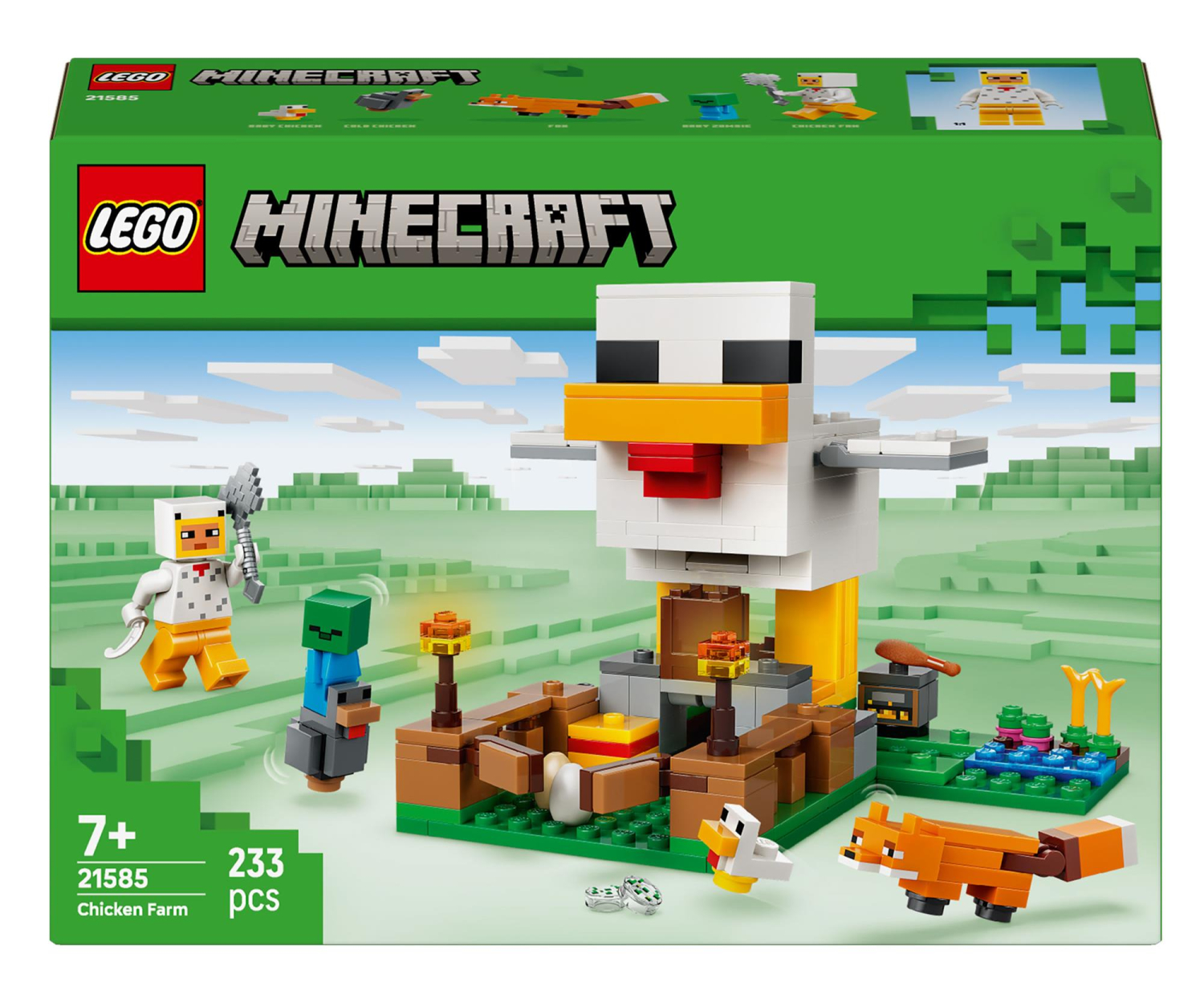 LEGO MINECRAFT 21585 Farma kurczaków