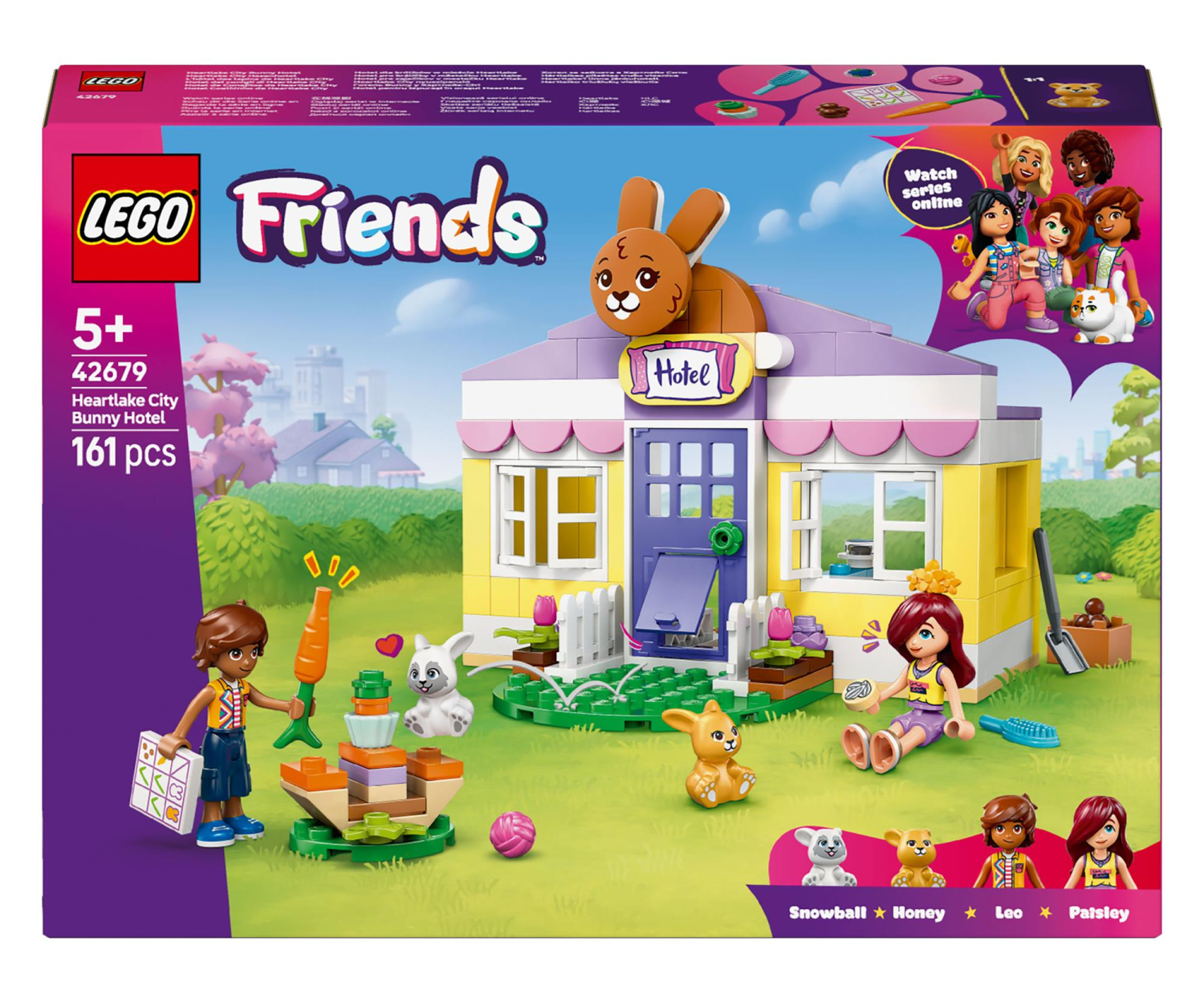 LEGO FRIENDS 42679 Hotel dla królików w mieście Heartlake - odbiór za 0 zł we wszystkich salonach x-kom i Neonet