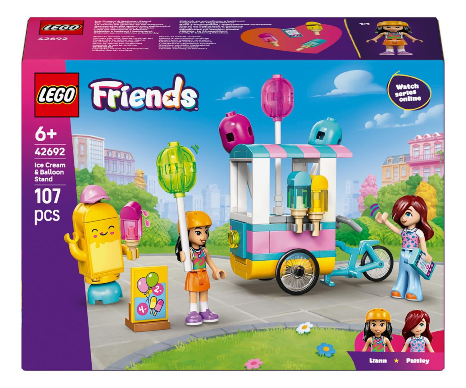 LEGO FRIENDS 42692 Stoisko z lodami i balonami - odbiór za 0 zł we wszystkich salonach x-kom i Neonet