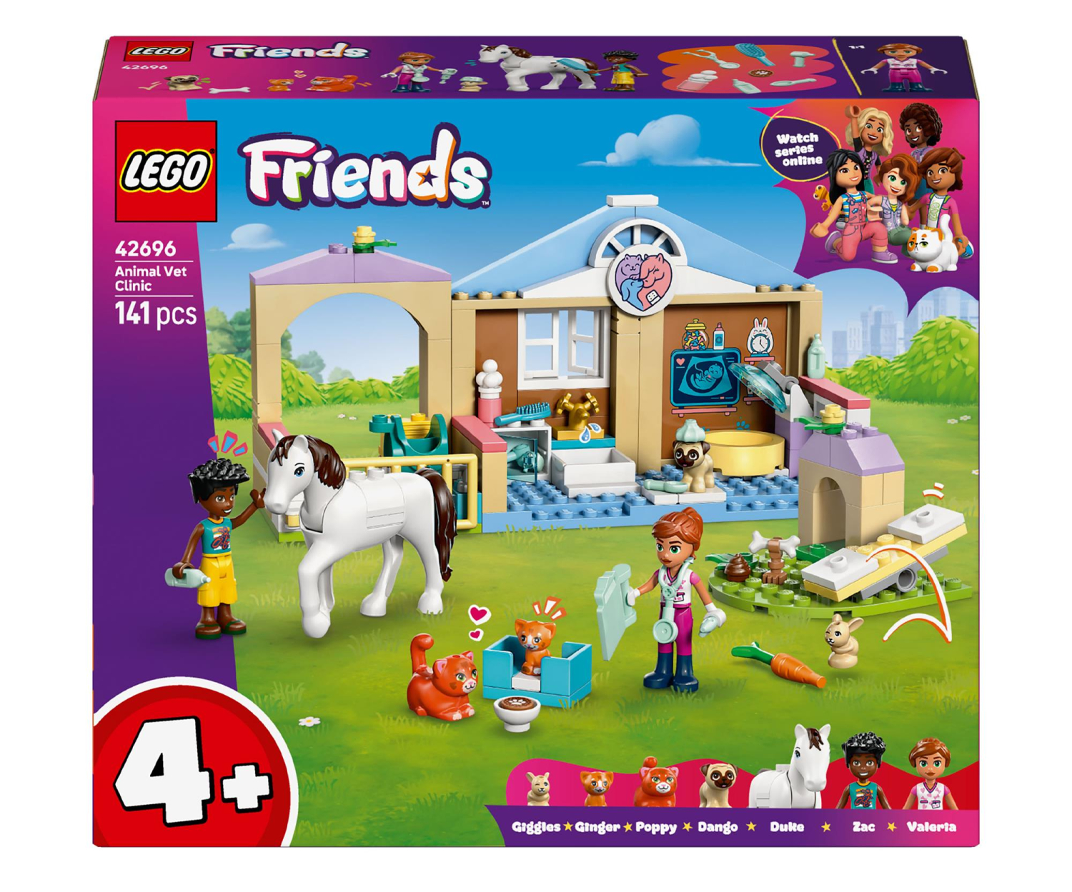 LEGO FRIENDS 42696 Lecznica dla zwierząt - odbiór za 0 zł we wszystkich salonach x-kom i Neonet
