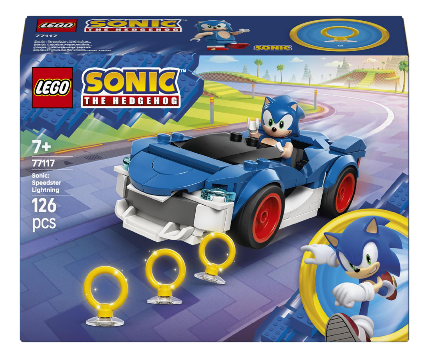 LEGO Sonic the Hedgehog 77117 Sonic: Speedster Lightning - odbiór za 0 zł we wszystkich salonach x-kom i Neonet
