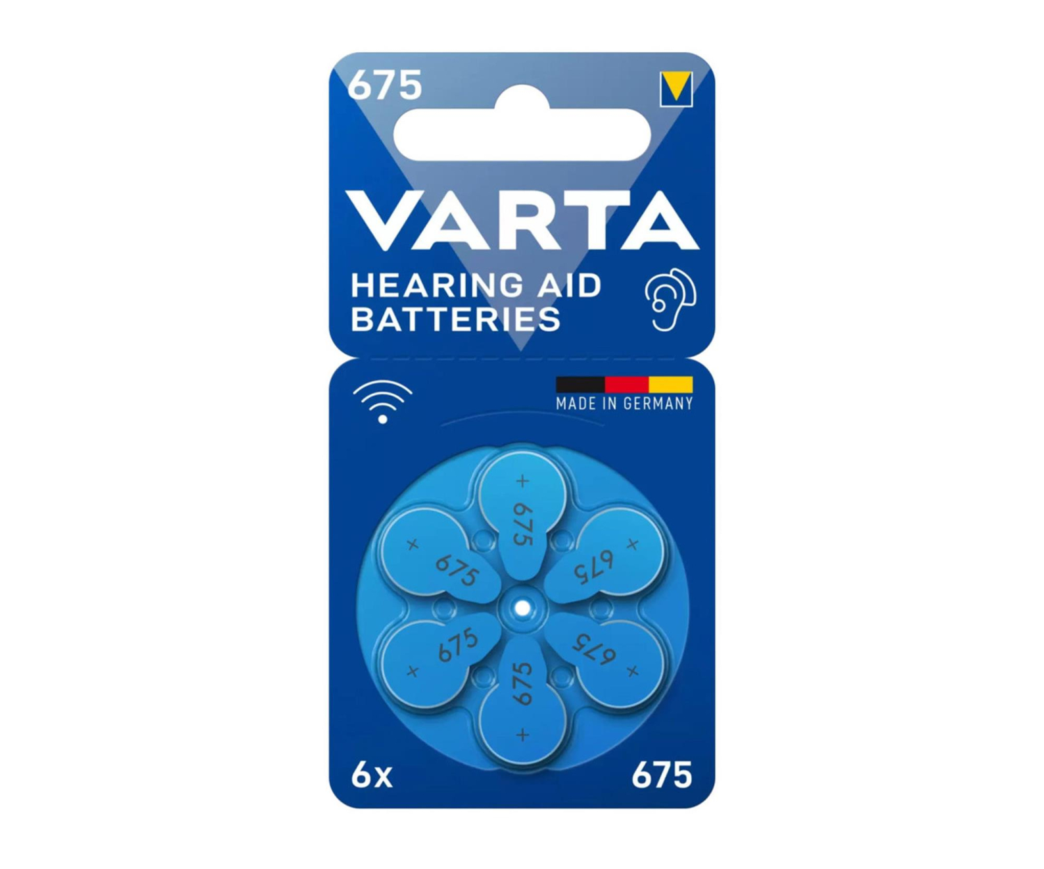 Varta Bateria do aparatu słuchowego 675 / PR44 (6 szt.)