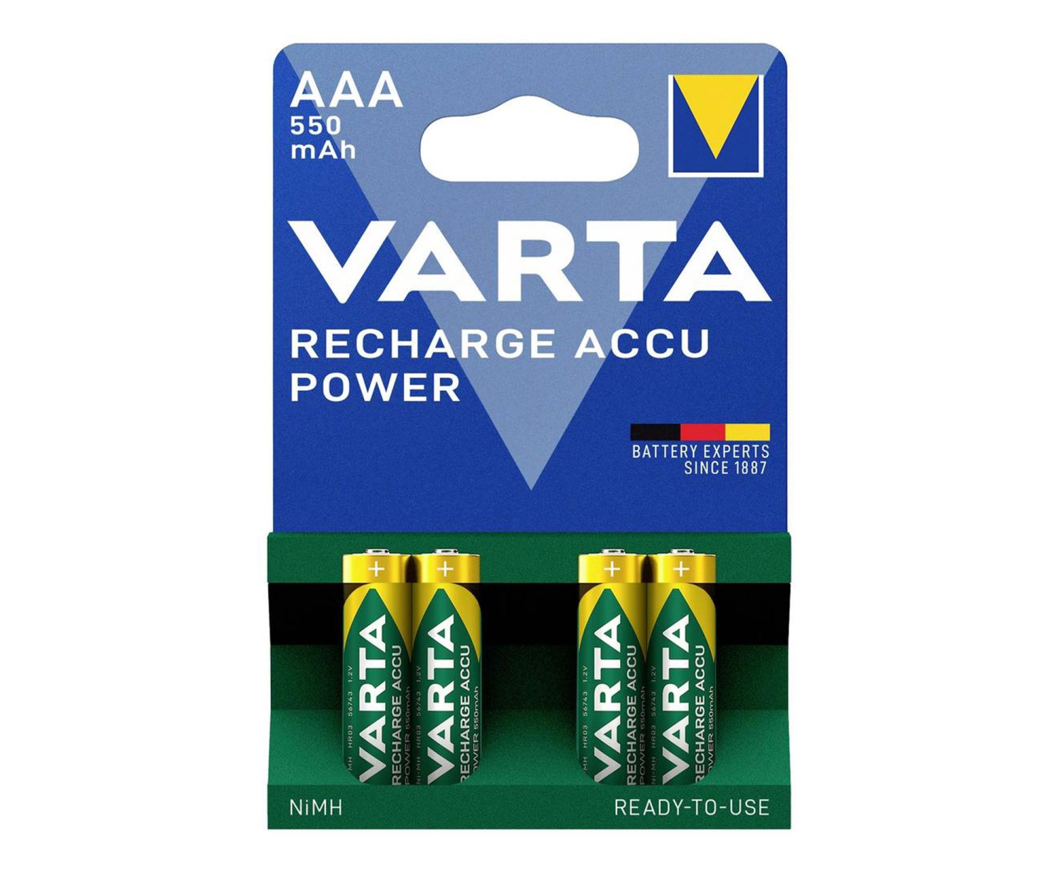 Varta Recharge Accu Power AAA 550mAh (4 szt.)