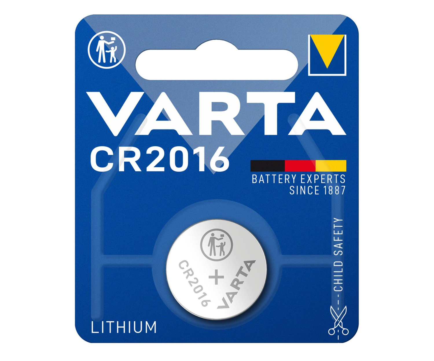 Varta Litowe Baterie Pastylkowe CR2016 (1 szt.)