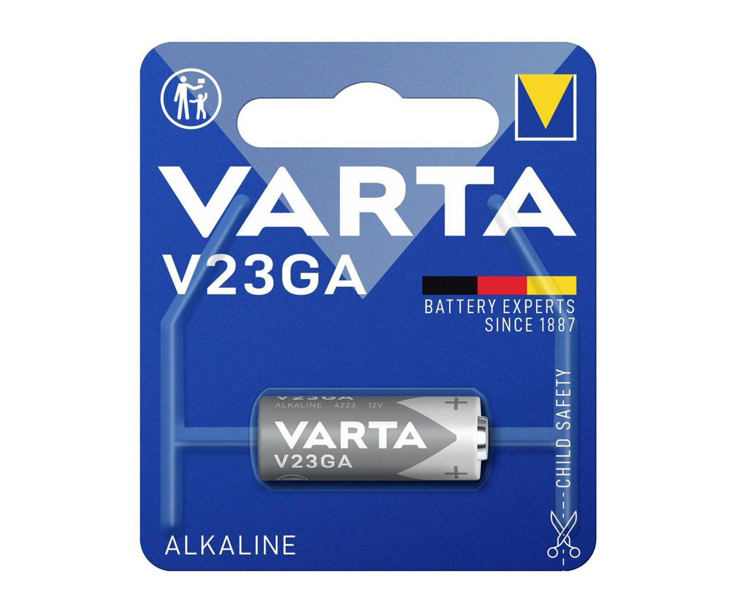 Varta Specjalistyczne Baterie Alkaliczne V23GA (1 szt.)