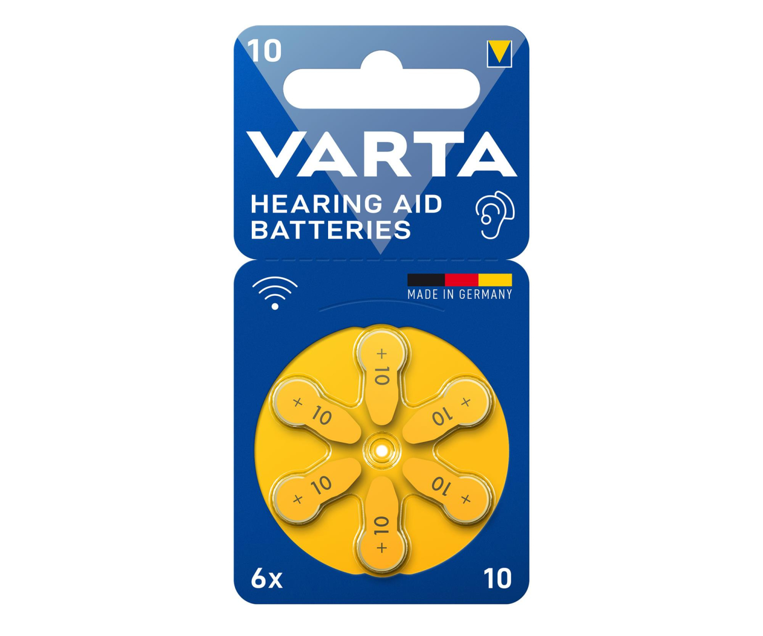 VARTA do aparatu słuchowego PR70 typ 10 6szt.