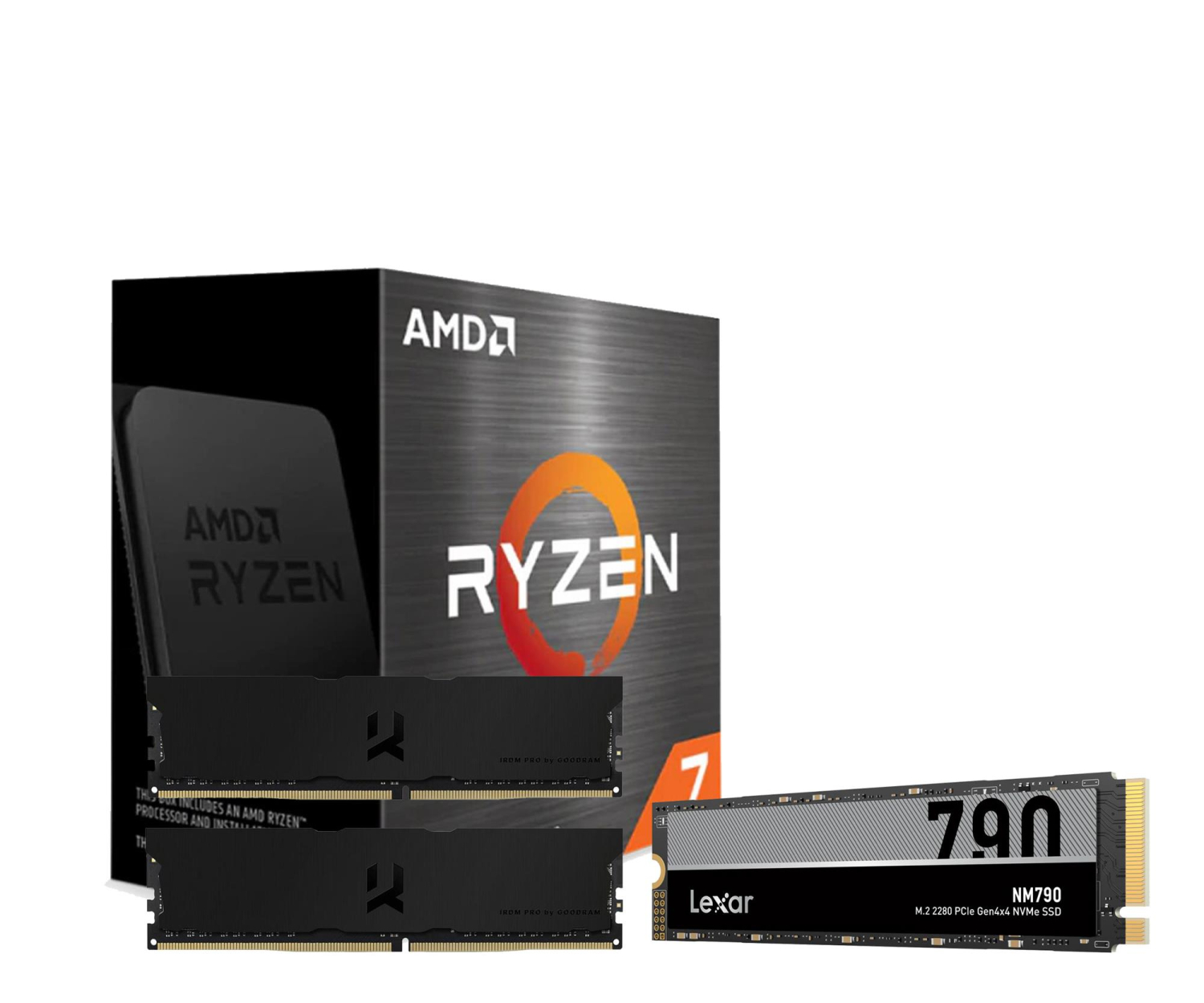 Polecany zestaw Ryzen 7 5800X+2TB+32GB (2x16GB) 3600 CL18