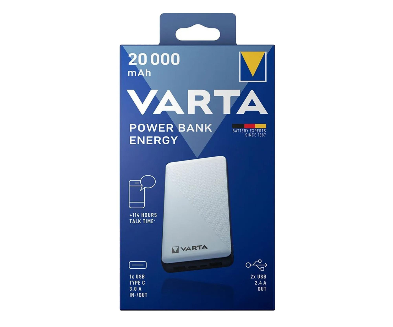 Varta Power Bank Energy  20000mAh