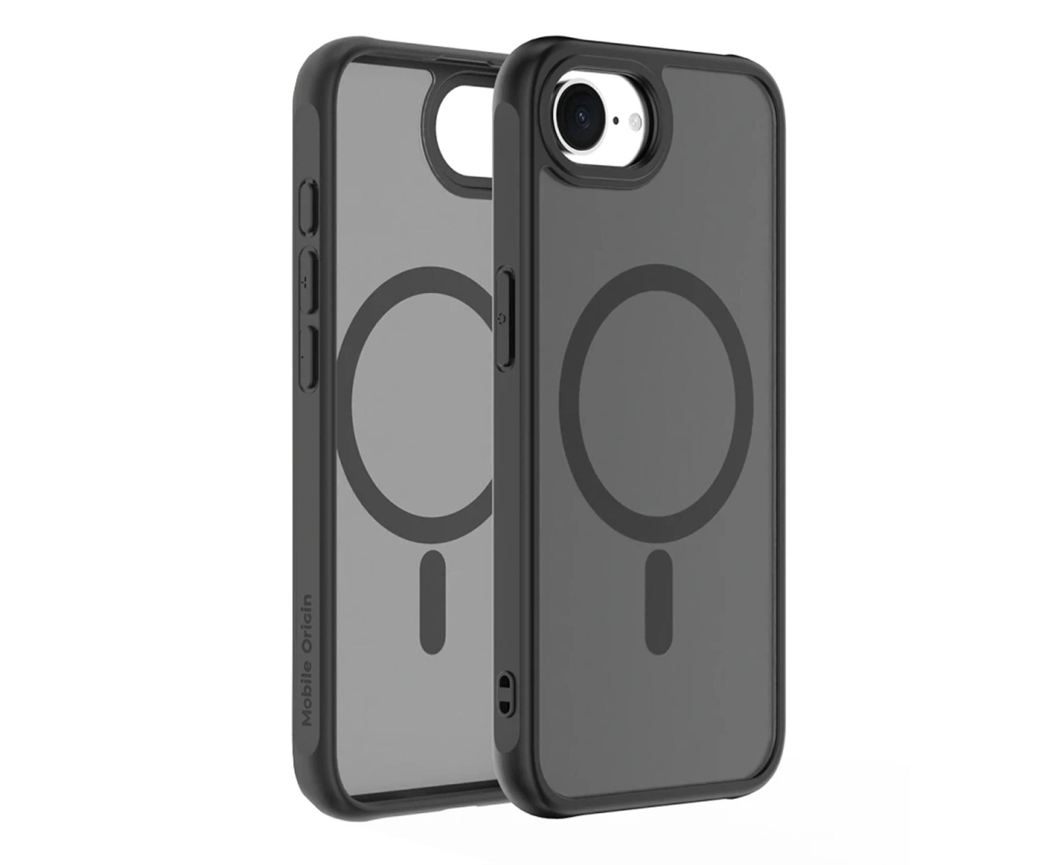Mobile Origin Hybrid MagSafe Case matte black iPhone 16e