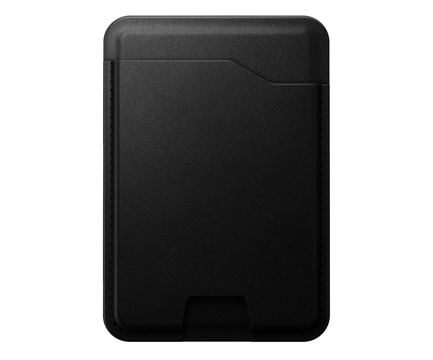 Nomad Leather Mag Wallet with Find My Tracking black