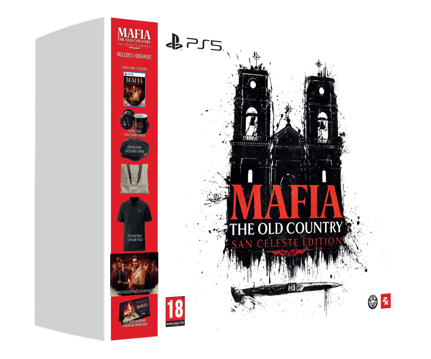 PlayStation Mafia: The Old Country San Celeste Edition (Mafia Dawne Stro