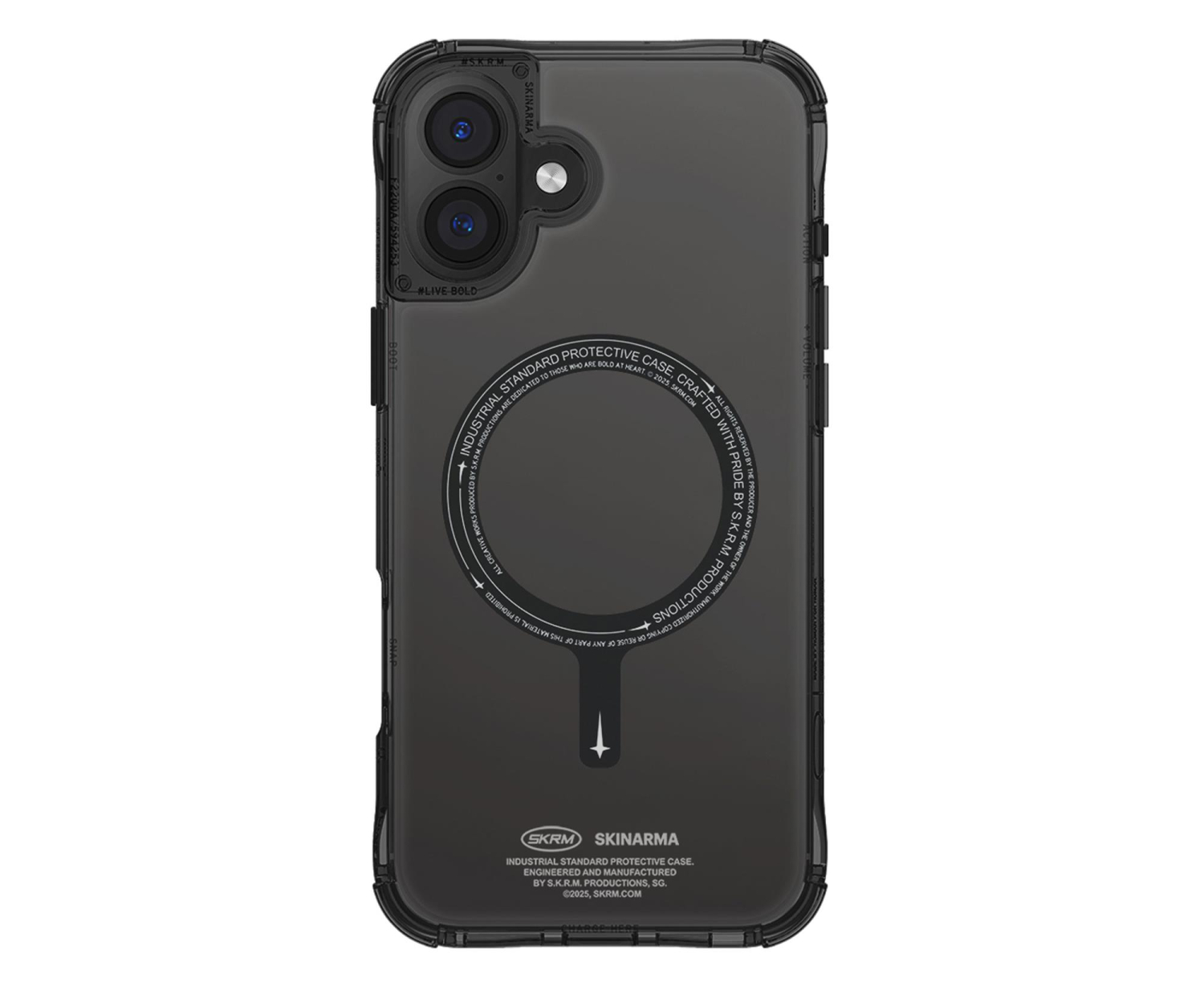 Skinarma Saido do iPhone 16 Plus 6.7" Magnetic Charging black