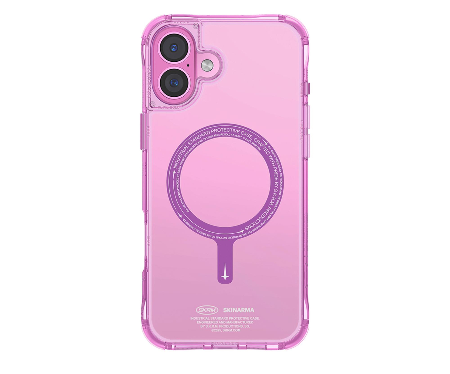 Skinarma Magnetic Charging do iPhone 16 Plus Różowy