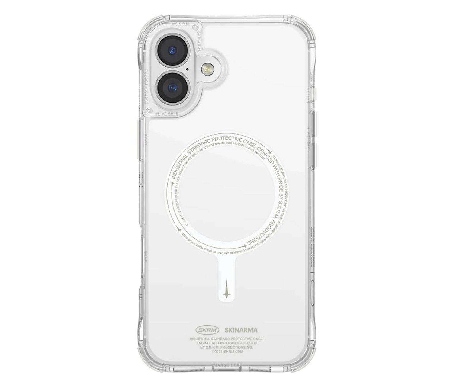 Skinarma Saido do iPhone 16 6.1" Magnetic Charging green