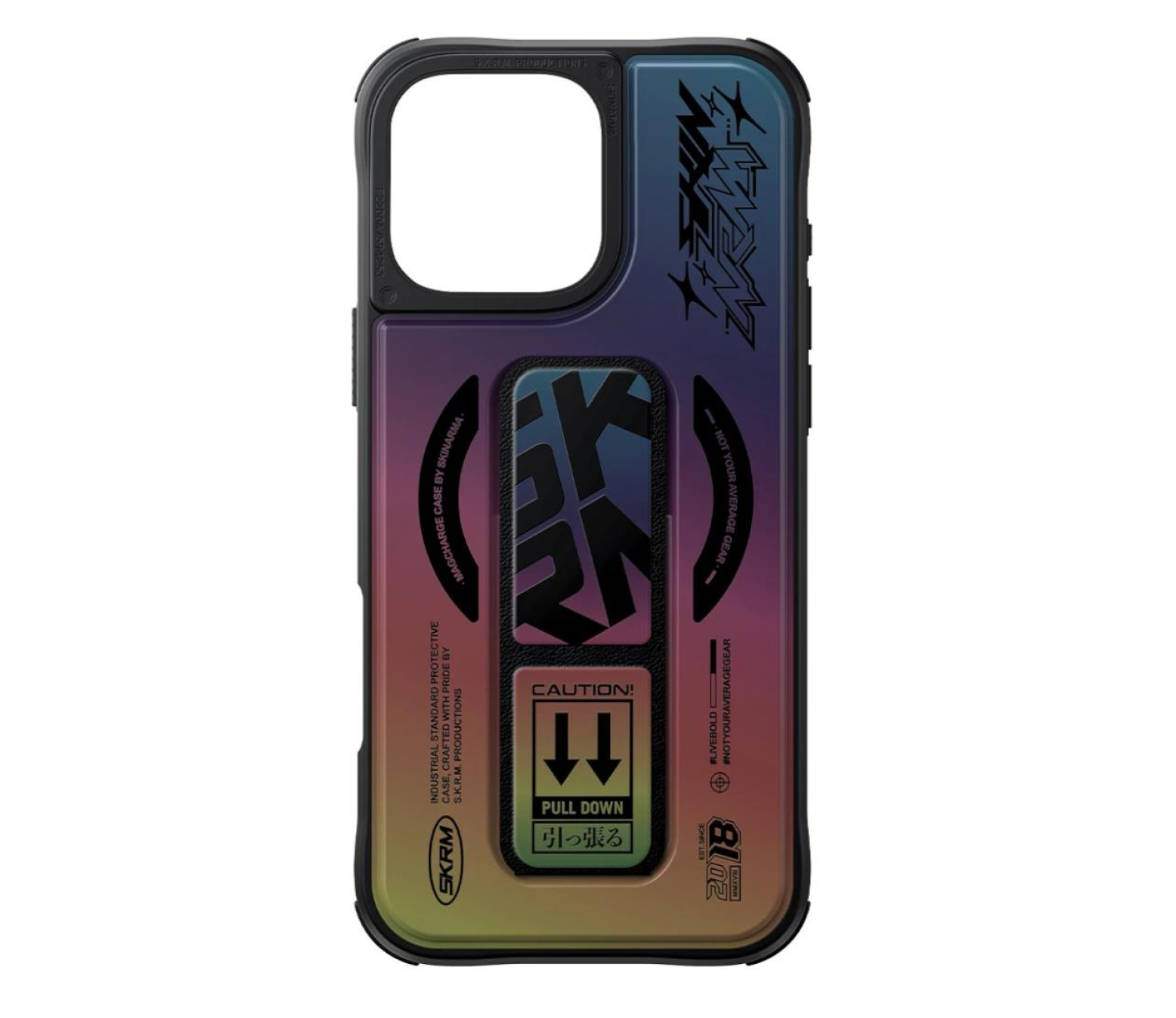Skinarma Kira Kobai do iPhone 16 Pro Max 6.9" Magnetic Grip hologram