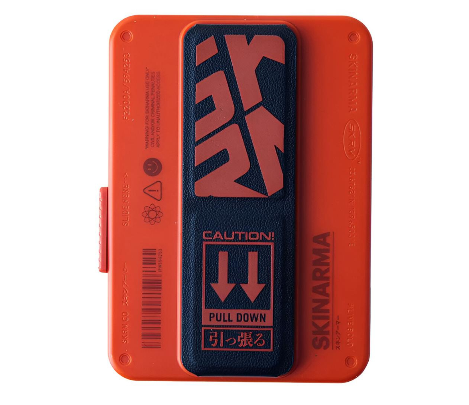 Skinarma Mirage Spunk Wallet Magnetic Grip Stand orange