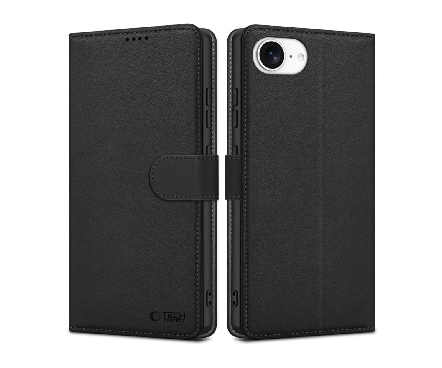 Tech-Protect Wallet do iPhone 16E/17E Black