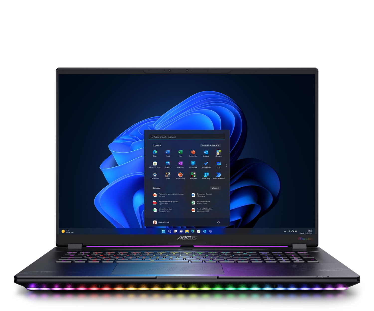 Gigabyte AORUS MASTER 18 Ultra 9 275HX/2TB/32GB/W11P RTX5090 240Hz