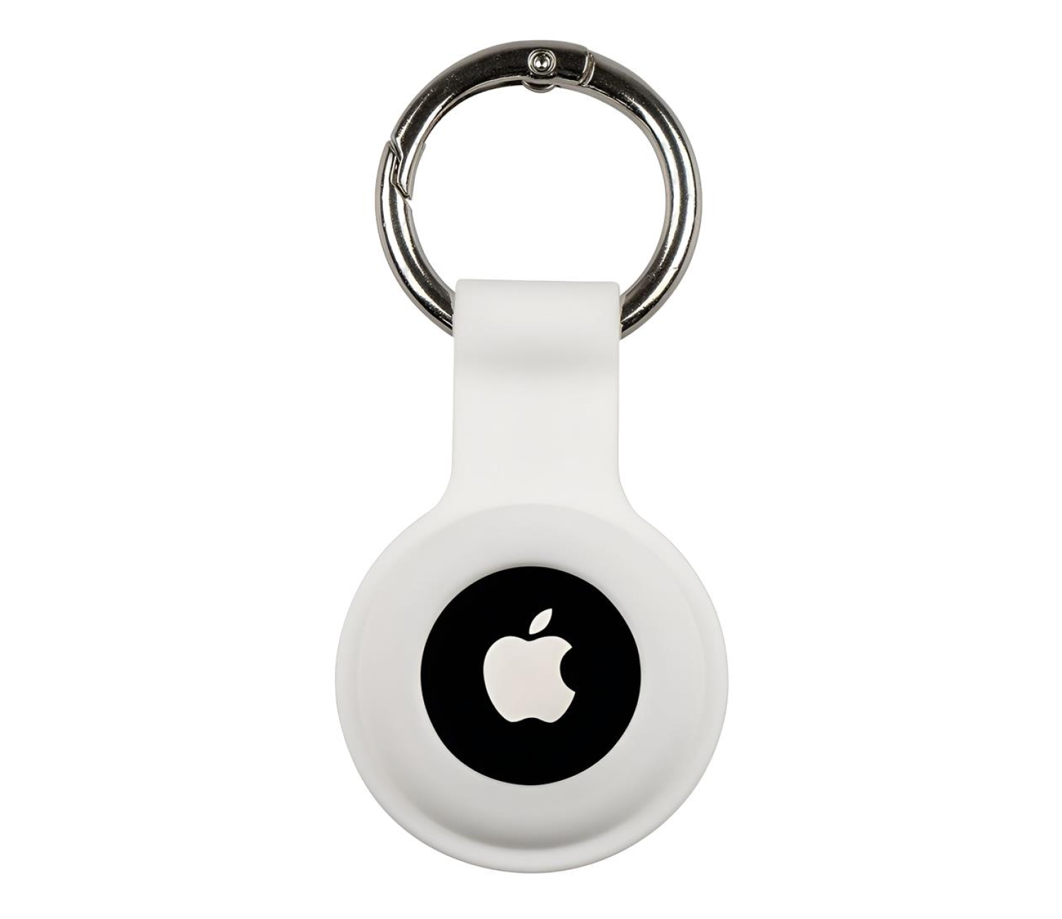 Mobile Origin Airtag KeyChain white
