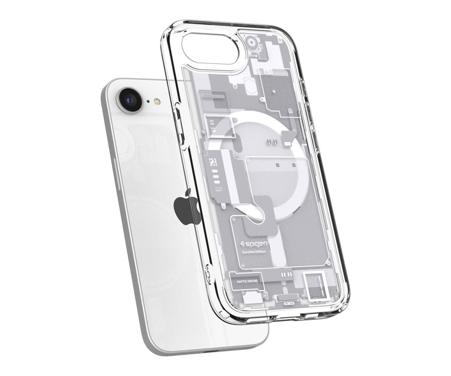 Spigen Ultra Hybrid Mag Magsafe do iPhone 16E/17E Zero One White