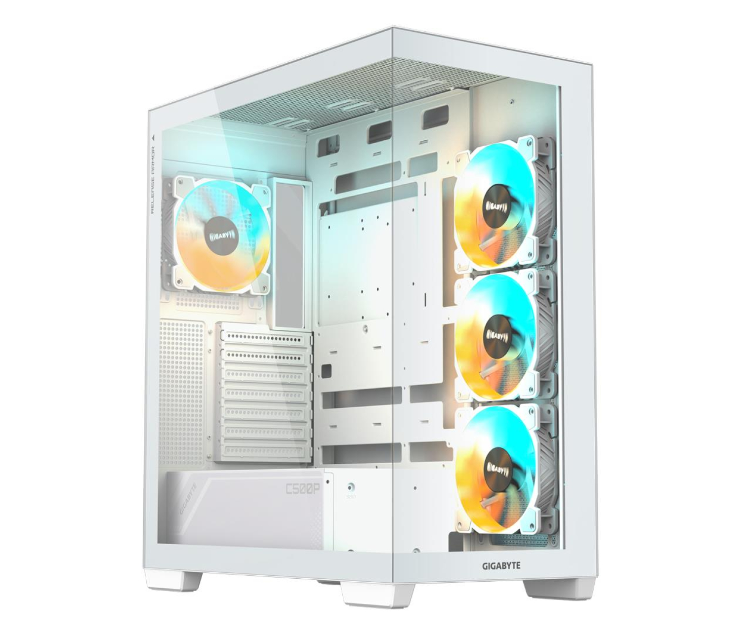 Gigabyte C500 Panoramic Stealth White