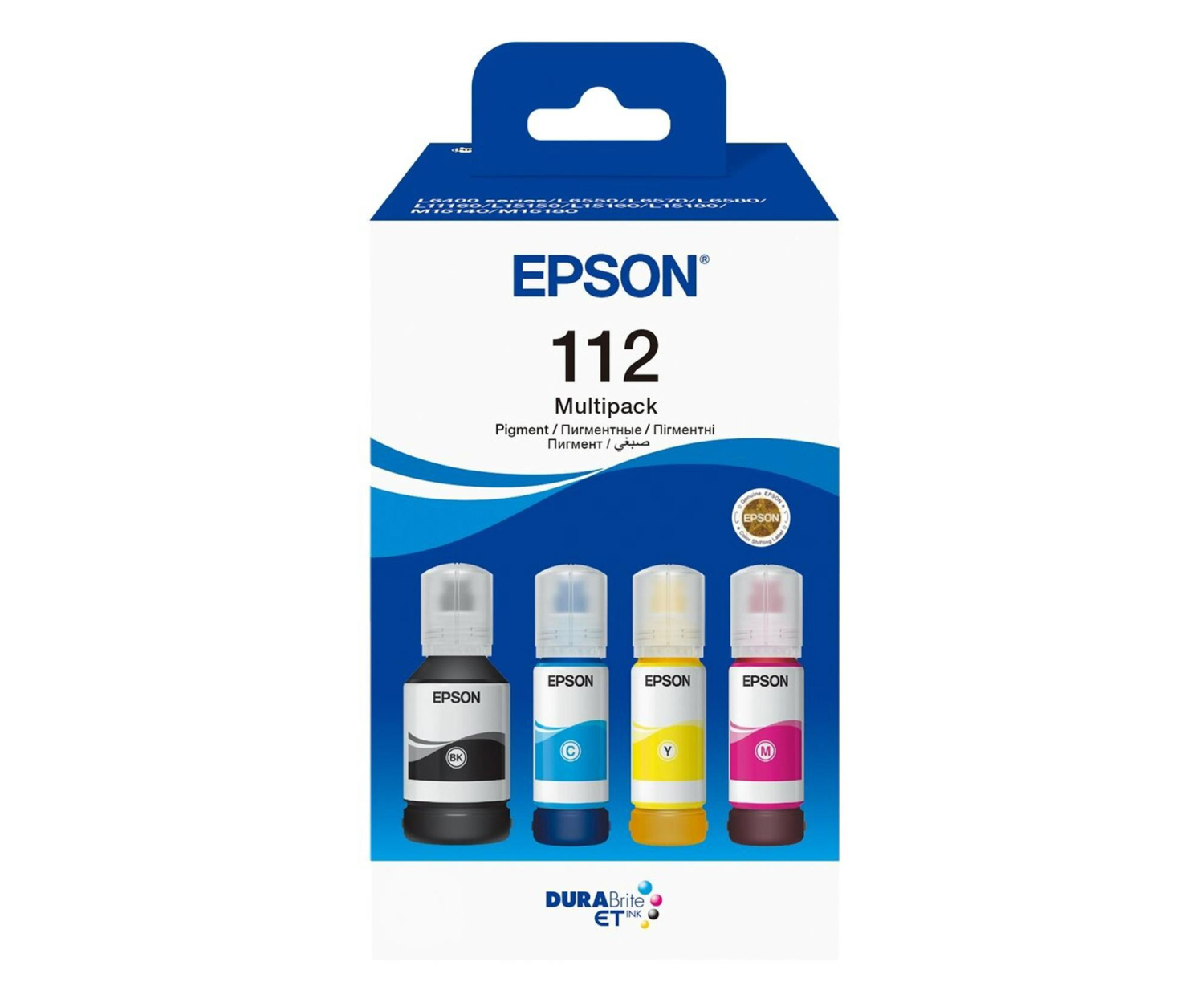 Epson Zestaw 4 tuszów CMYK 112