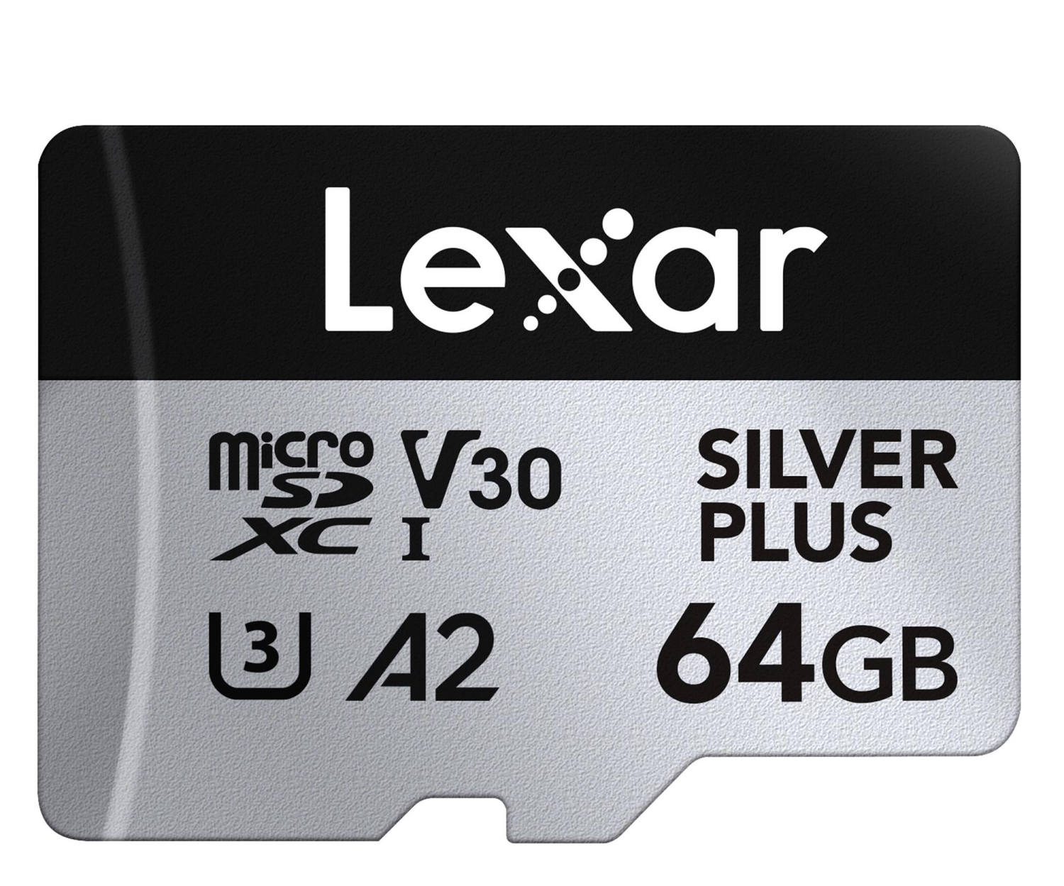 Karta pamięci Lexar microSDXC Silver Plus 1066x UHS-I/U3/A2/4K R205/W100 (V30) 64GB