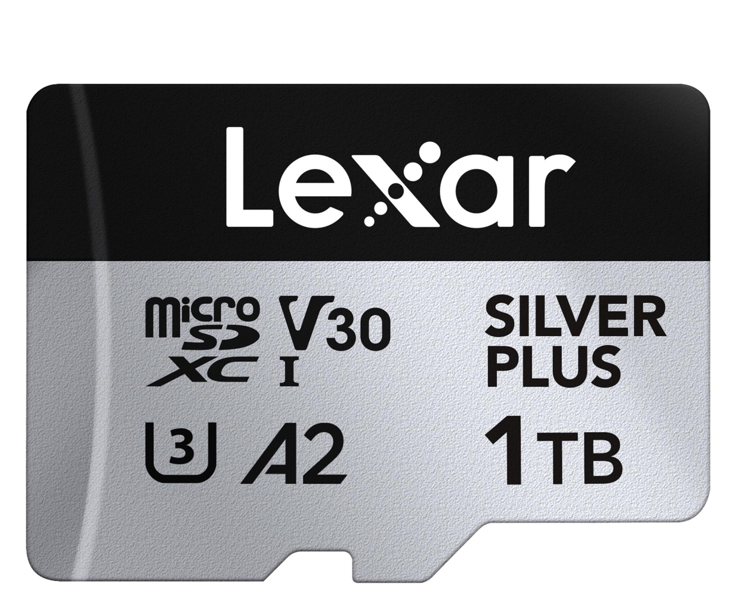 Lexar 1TB microSDXC Silver Plus UHS-I U3 A2 V30