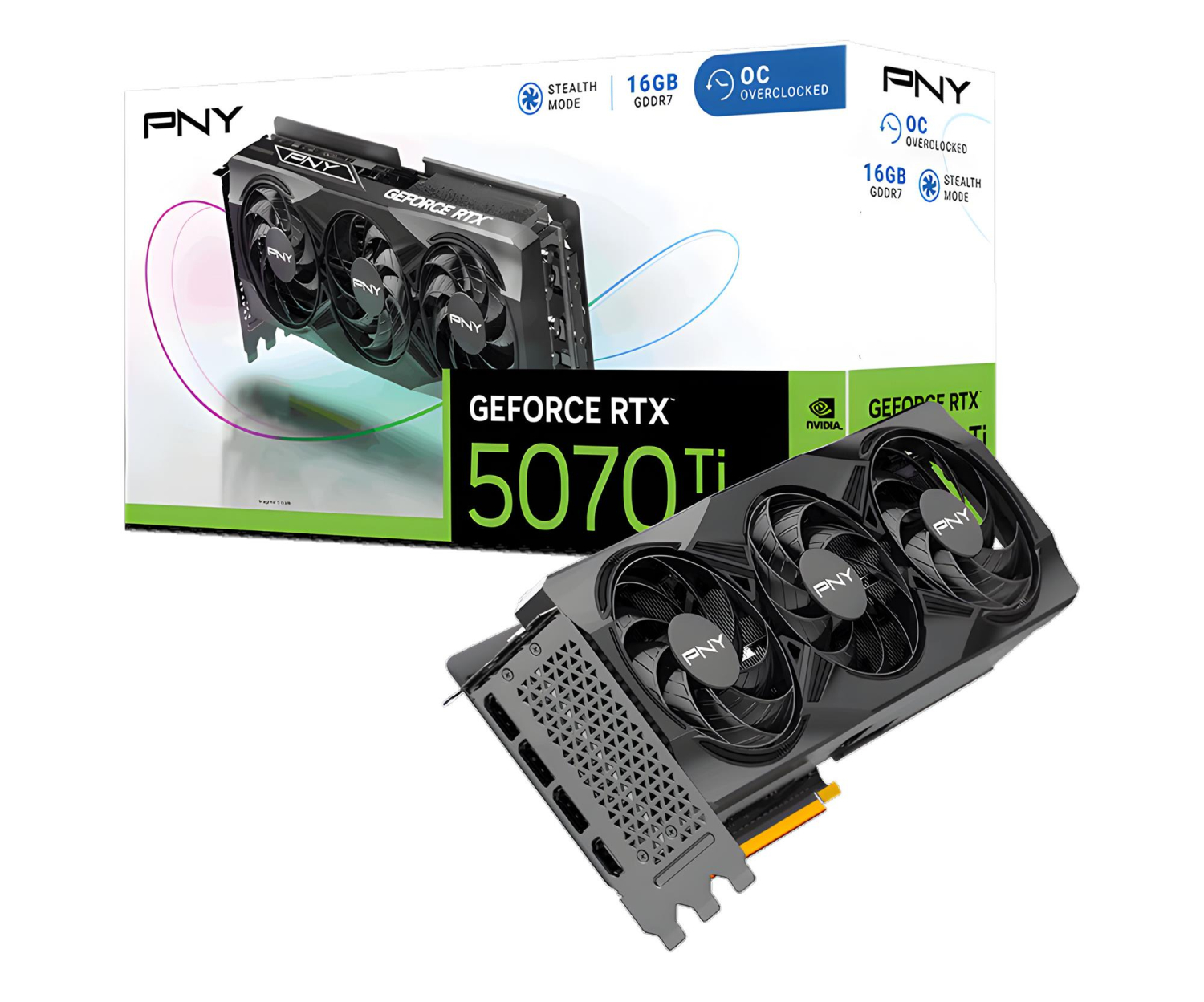 PNY GeForce RTX 5070 Ti OC 16GB GDDR7 DLSS5