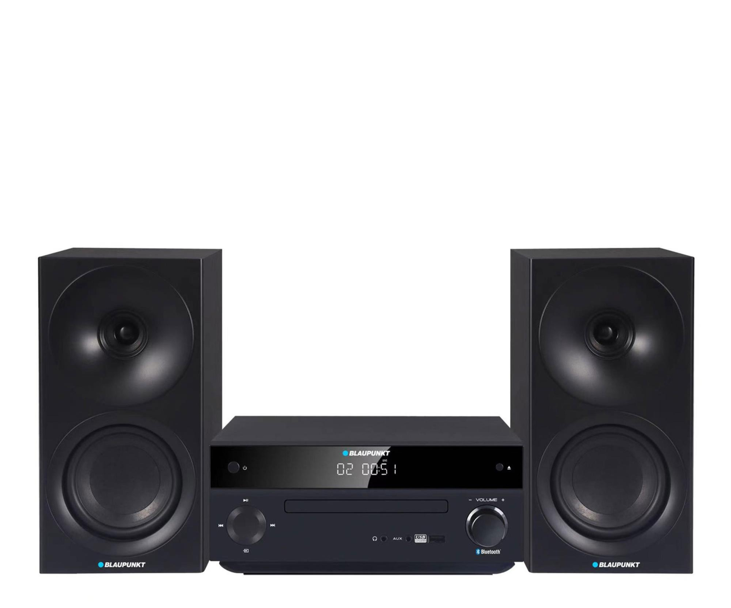 Blaupunkt MS30.2BT 50W Bluetooth Radio FM Czarny