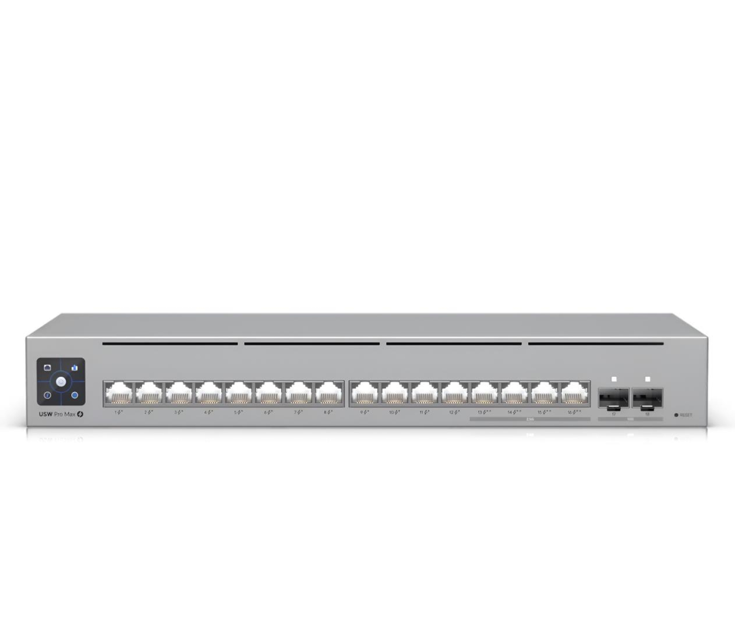 Switch Ubiquiti UniFi Pro Max 16 PoE 18p PoE ( PoE+: 12; PoE++: 4;) Managed Gigabit/Multigigabit/10G