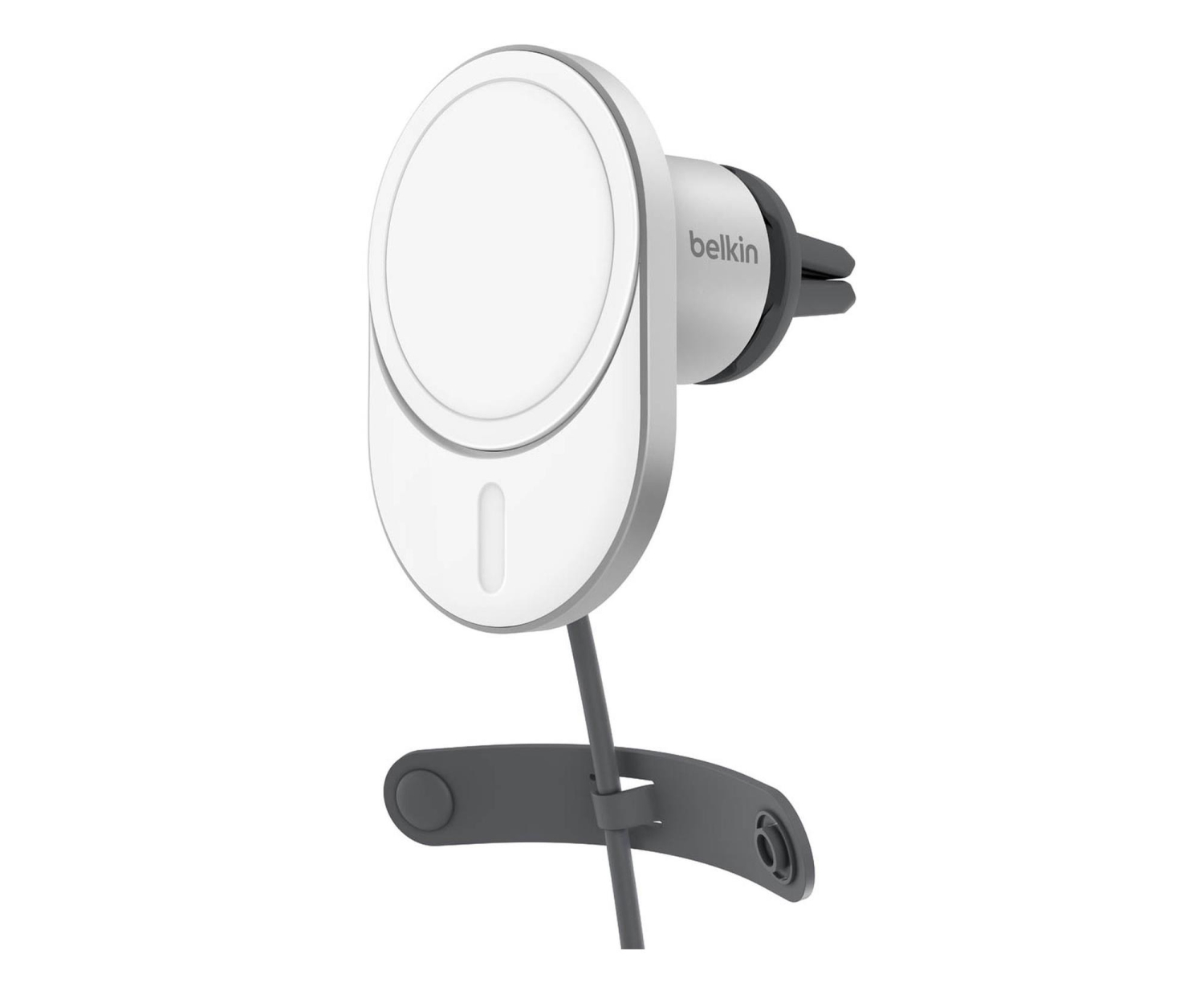 Belkin Ładowarka samochodowa, magnetyczna, Qi2.0, 15W, szara