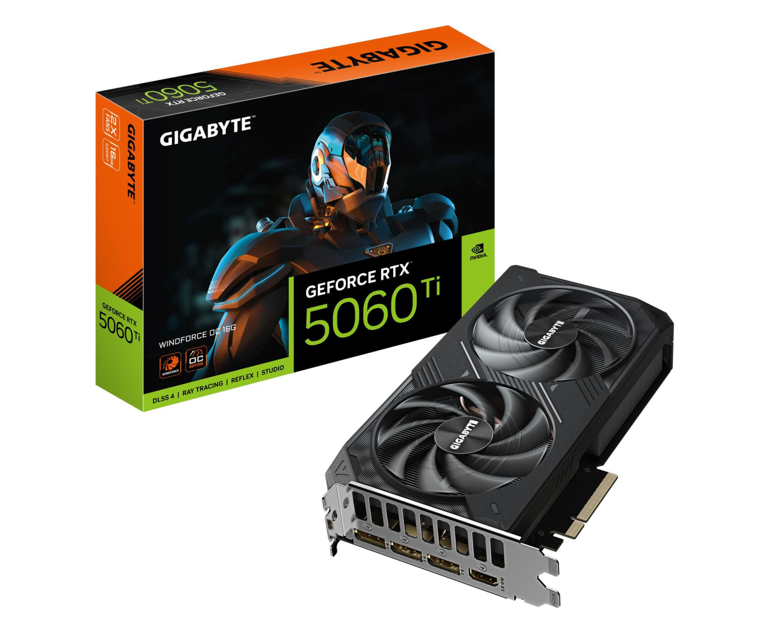 Gigabyte GeForce RTX 5060 Ti Windforce OC 16GB GDDR7 DLSS5