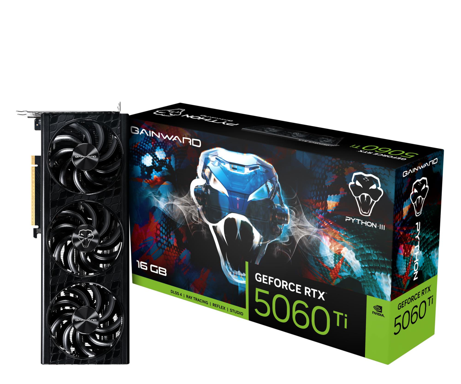 Gainward GeForce RTX 5060 Ti Python III 16GB GDDR7 DLSS5
