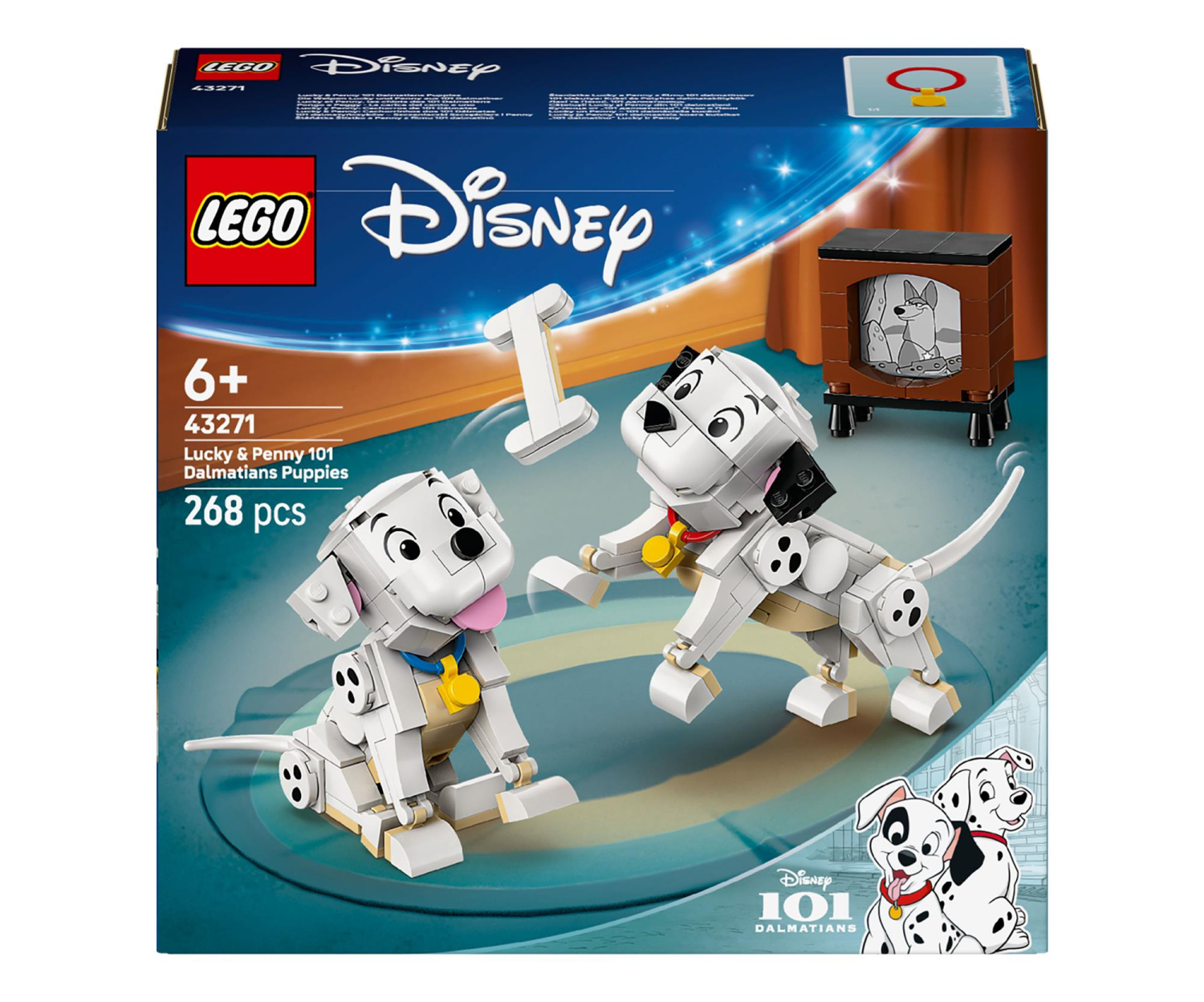 LEGO Disney 101 dalmatyńczyków — Szczęściarz i Penny 43271 - odbiór za 0 zł we wszystkich salonach x-kom i Neonet