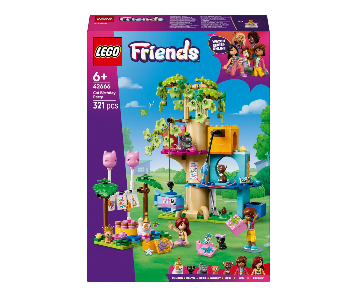 LEGO Friends 42666 Kocie przyjęcie urodzinowe i domek na drzewie - odbiór za 0 zł we wszystkich salonach x-kom i Neonet