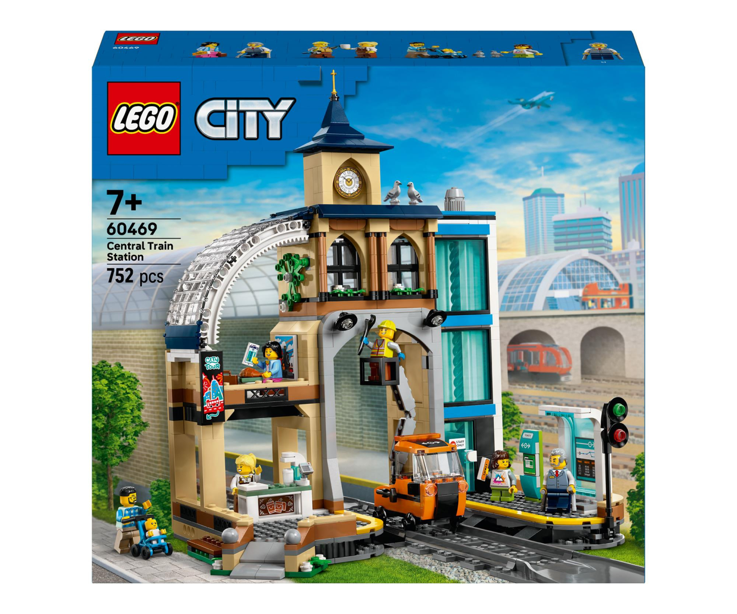 LEGO City 60469 Centralny dworzec kolejowy - odbiór za 0 zł we wszystkich salonach x-kom i Neonet
