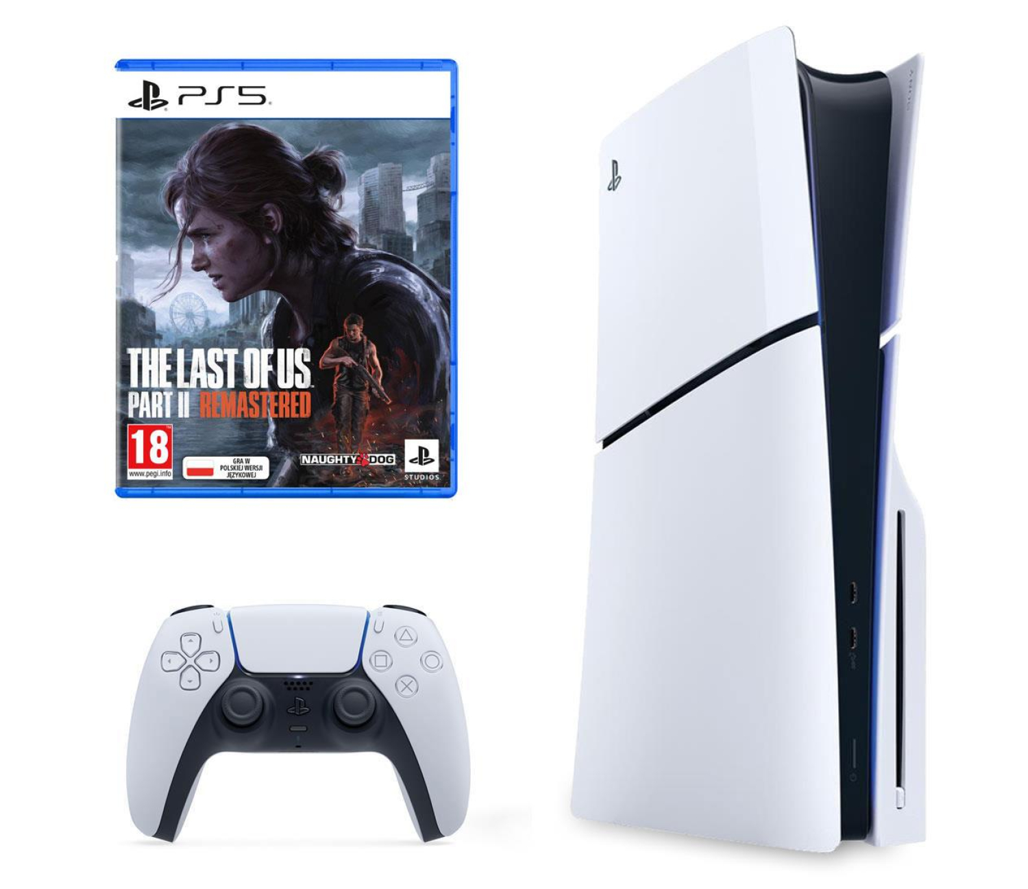 Sony PlayStation 5 Slim + The Last of Us Part II