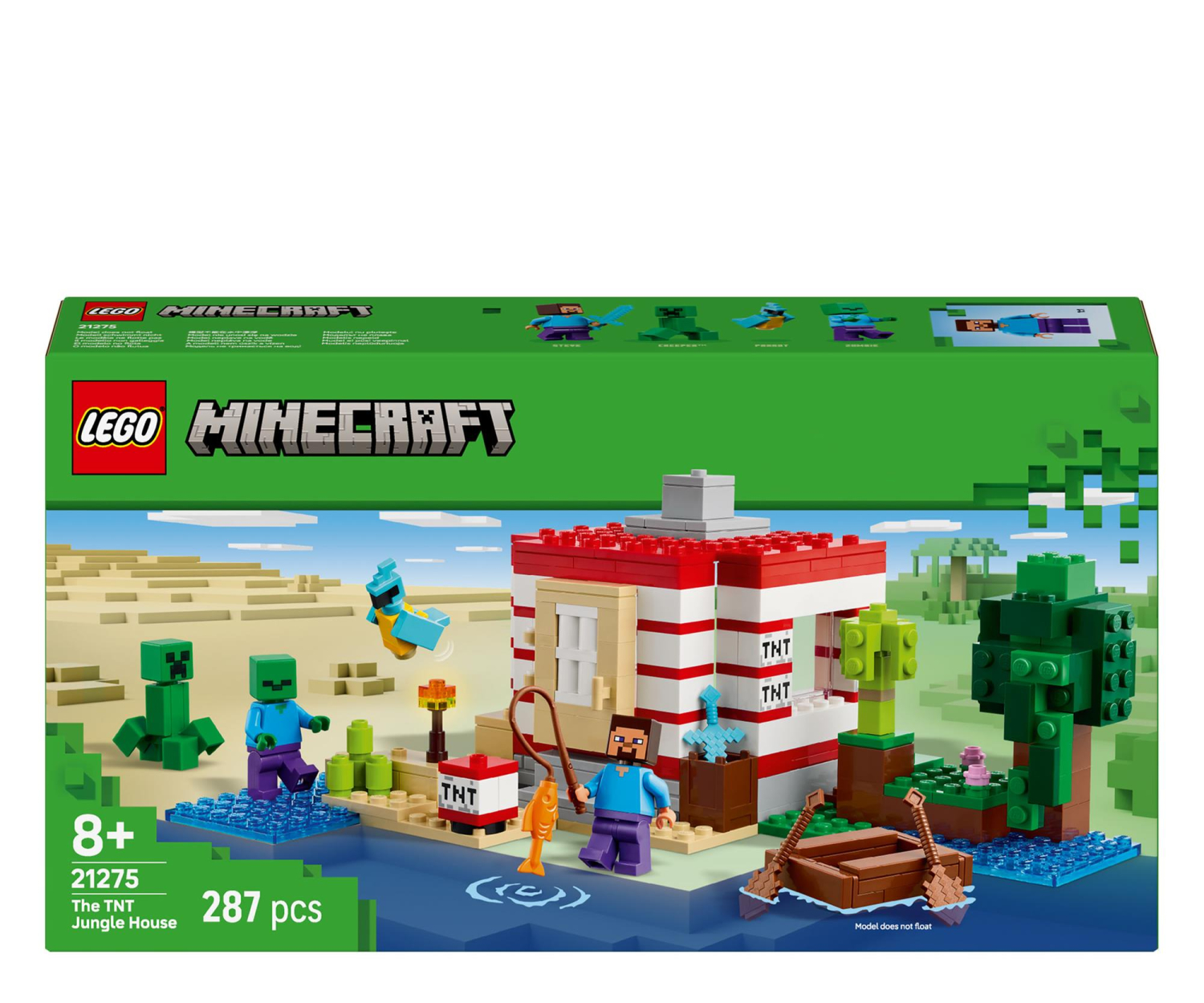 LEGO Minecraft 21275 Dom tnt w dżungli - odbiór za 0 zł we wszystkich salonach x-kom i Neonet