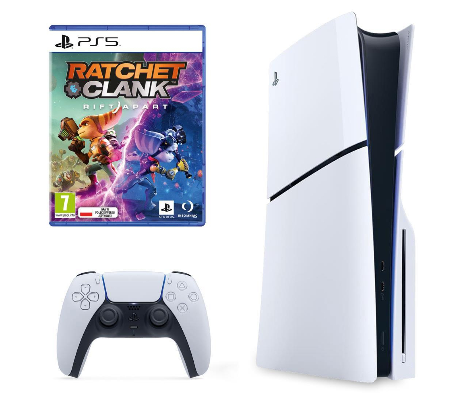 Sony PlayStation 5 Slim + Ratchet & Clank: Rift Apart