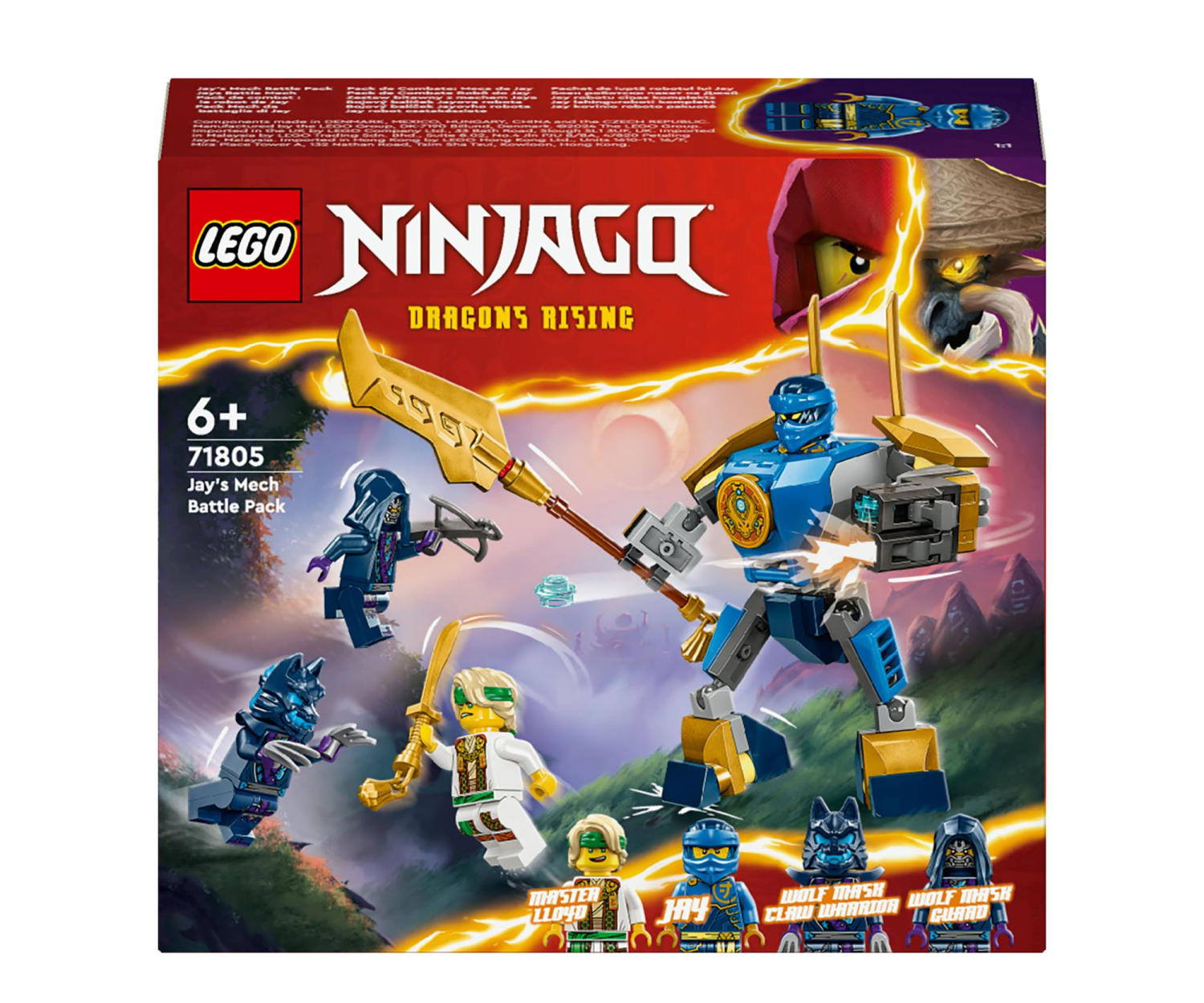 LEGO Ninjago 71805 Zestaw bitewny z mechem Jaya - odbiór za 0 zł we wszystkich salonach x-kom i Neonet