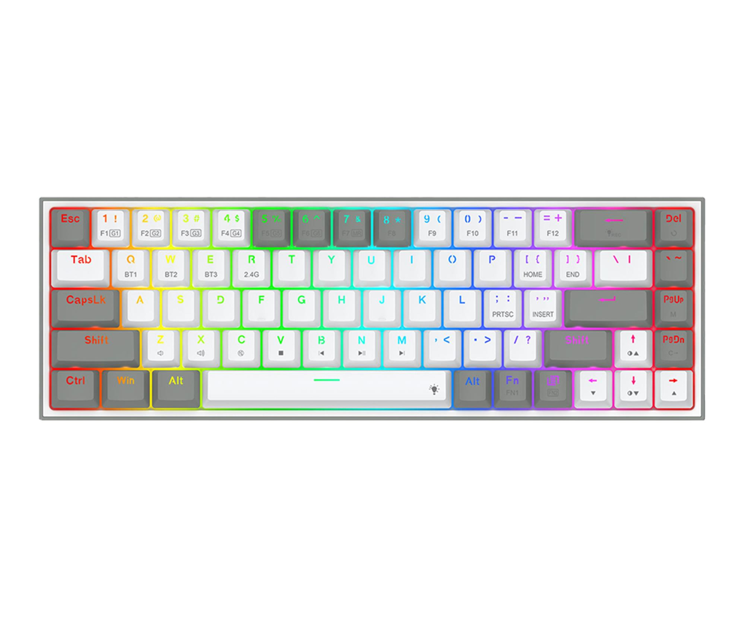 Redragon Castor Pro White-Gray