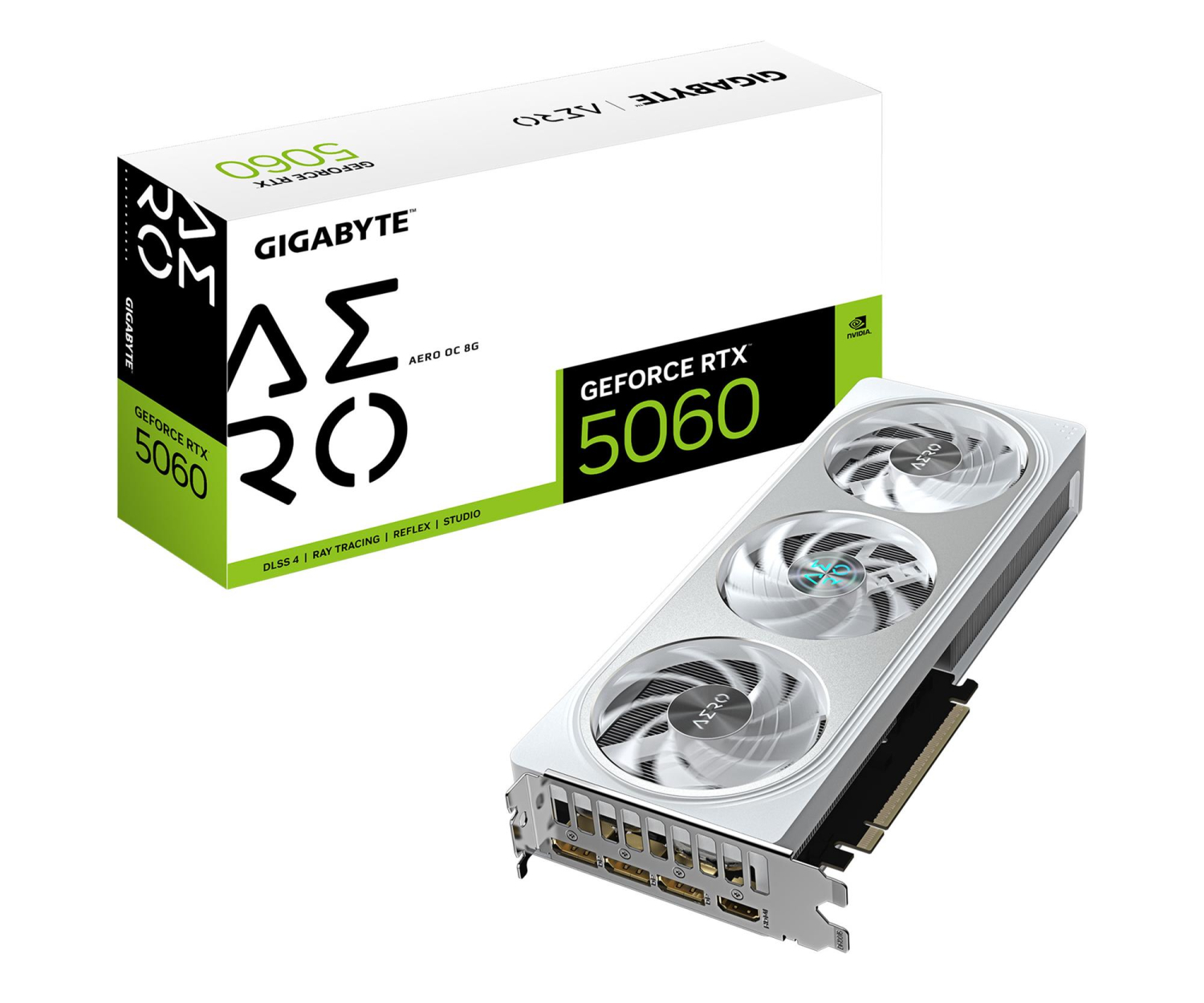 Gigabyte GeForce RTX 5060 Aero OC 8GB GDDR7 DLSS4